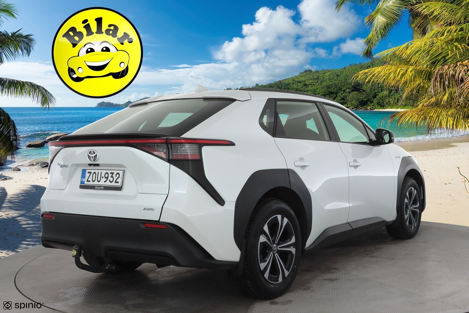 Toyota bZ4X 2023 Active AWD - | ACC | Koukku | P.kamera | Keyless | Sähk. takaluukku | Helmiäisväri | Suomi-auto | 2x renkaat aluin |  