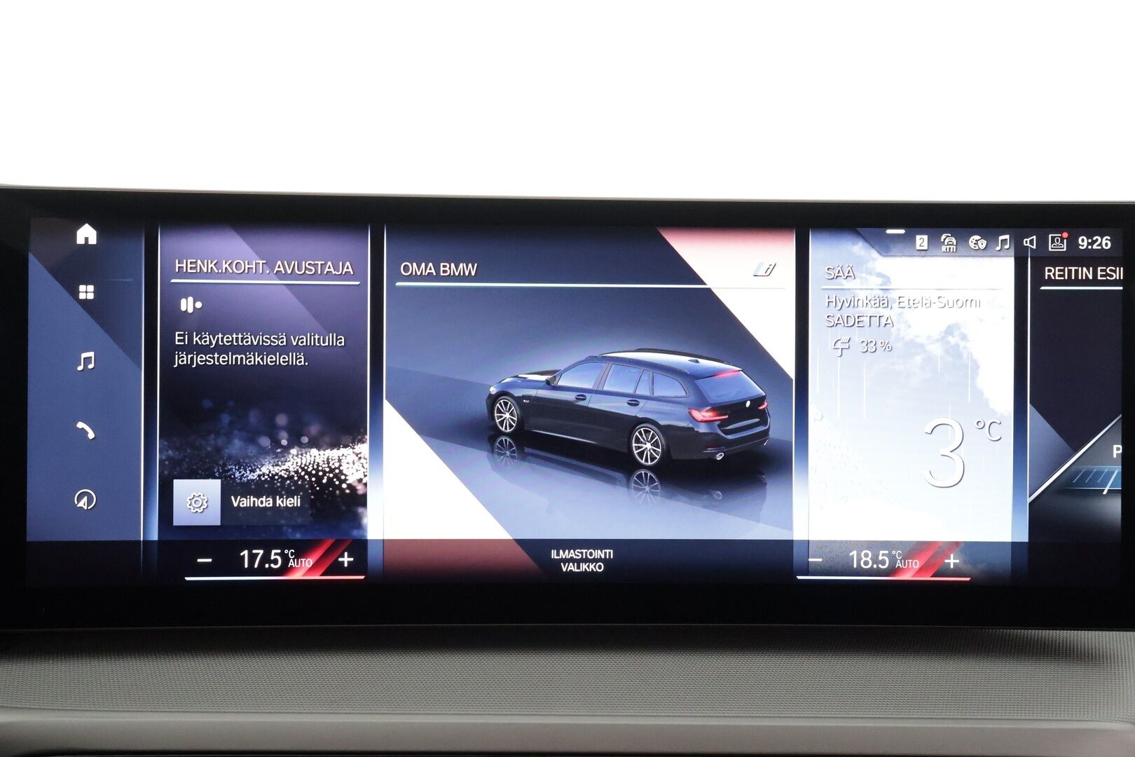 BMW 330 2023 G21 Touring 330e xDrive A Charged Edition * Vakkari / Lisälämmitin / Koukku / P.kamera / Sporttinahat / LED *