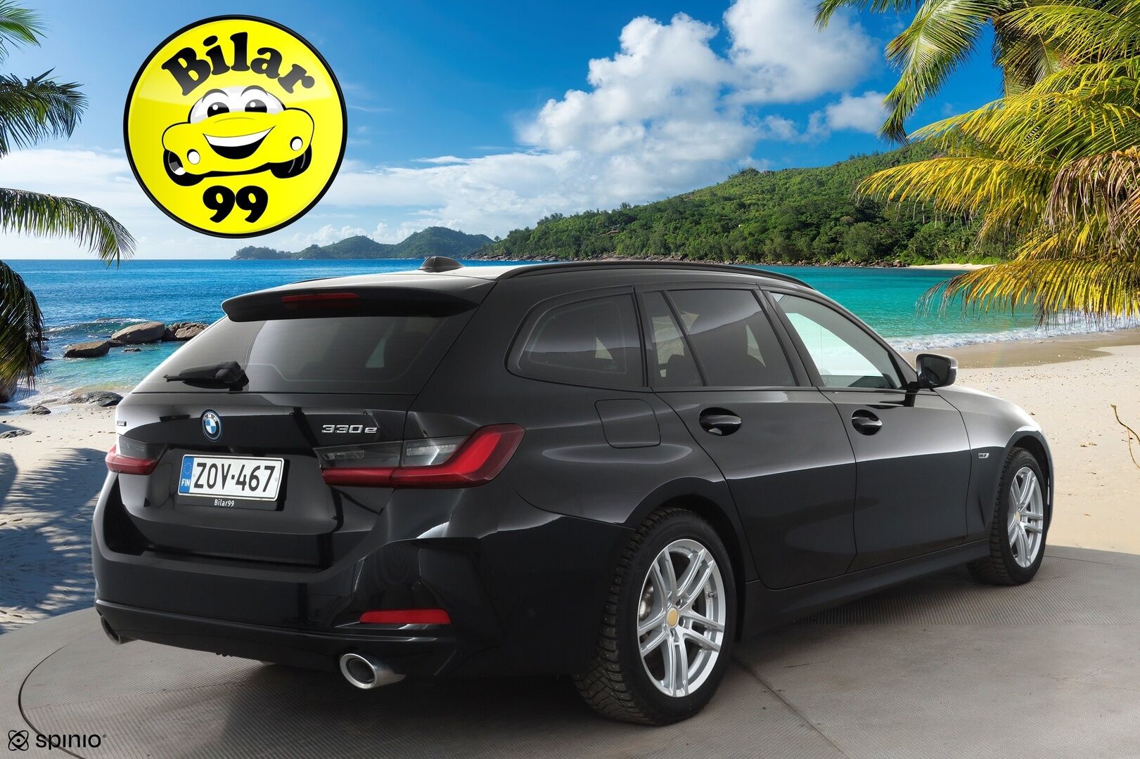 BMW 330 2023 G21 Touring 330e xDrive A Charged Edition * Nahkasisusta / Widescreen / Koukku / P.kamera / Sporttipenkit / LED * - 2X Renkaat & Vanteet - HULLUT AVAJAISHULINAT KORKOTARJOUS 3,29 %