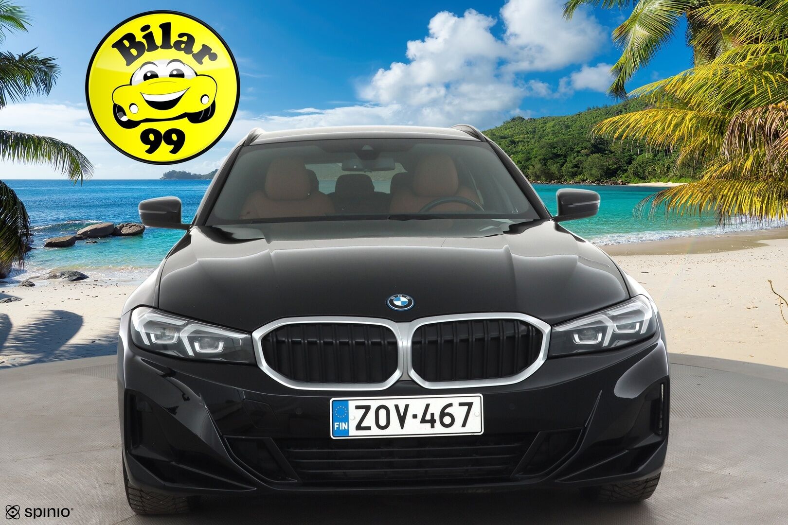 BMW 330 2023 G21 Touring 330e xDrive A Charged Edition * Nahkasisusta / Widescreen / Koukku / P.kamera / Sporttipenkit / LED * - 2X Renkaat & Vanteet - HULLUT AVAJAISHULINAT KORKOTARJOUS 3,29 %