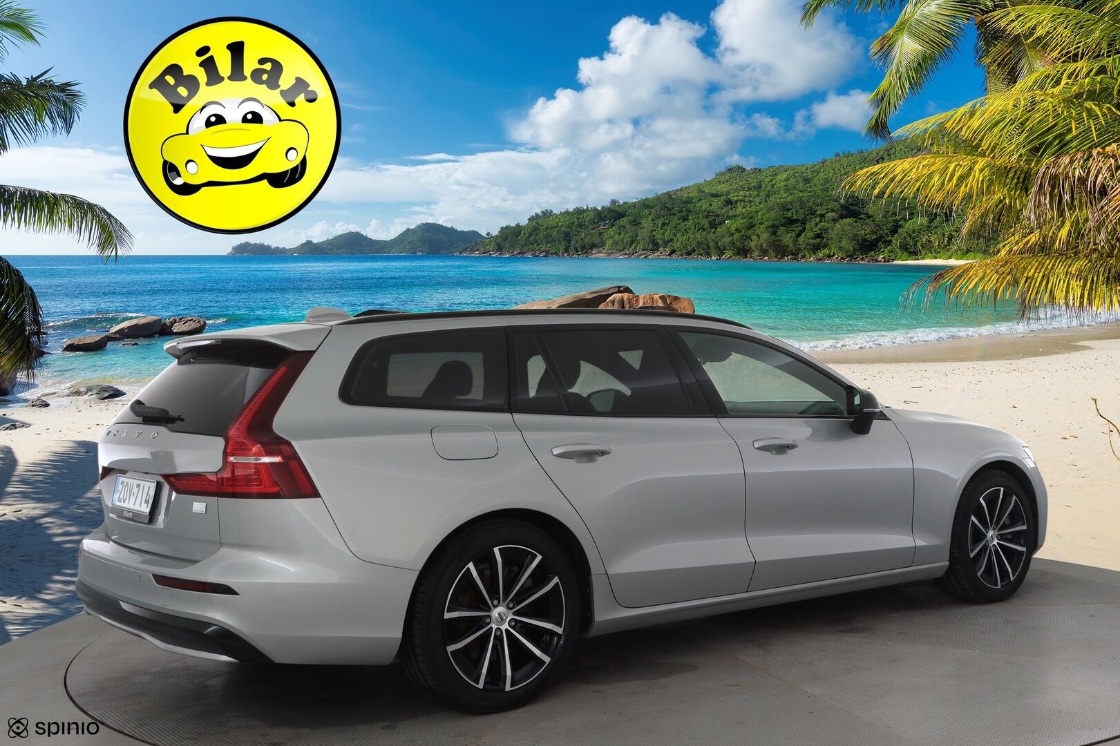 Volvo V60 2023 T6 AWD Long Range Plus Dark aut - | Koukku | ACC | Full-LED | P.Kamera | Sporttipenkit Muistilla | Navi | Kaistavahti | Keyless | HP Audio | 1-om Suomi-auto | 2x Latauskaapelit | Kahdet renkaat | Merkkihuollot |