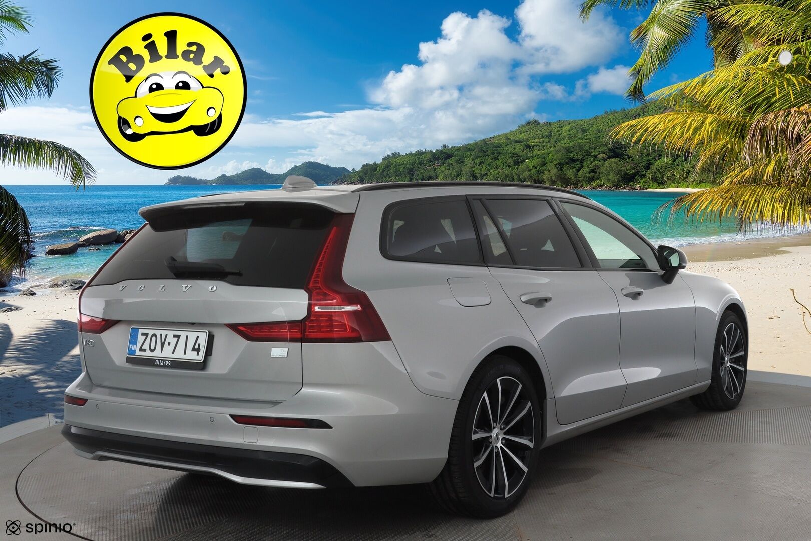 Volvo V60 2023 T6 AWD Long Range Plus Dark aut - | Koukku | ACC | Full-LED | P.Kamera | Sporttipenkit Muistilla | Navi | Kaistavahti | Keyless | HP Audio | 1-om Suomi-auto | 2x Latauskaapelit | Kahdet renkaat | Merkkihuollot |