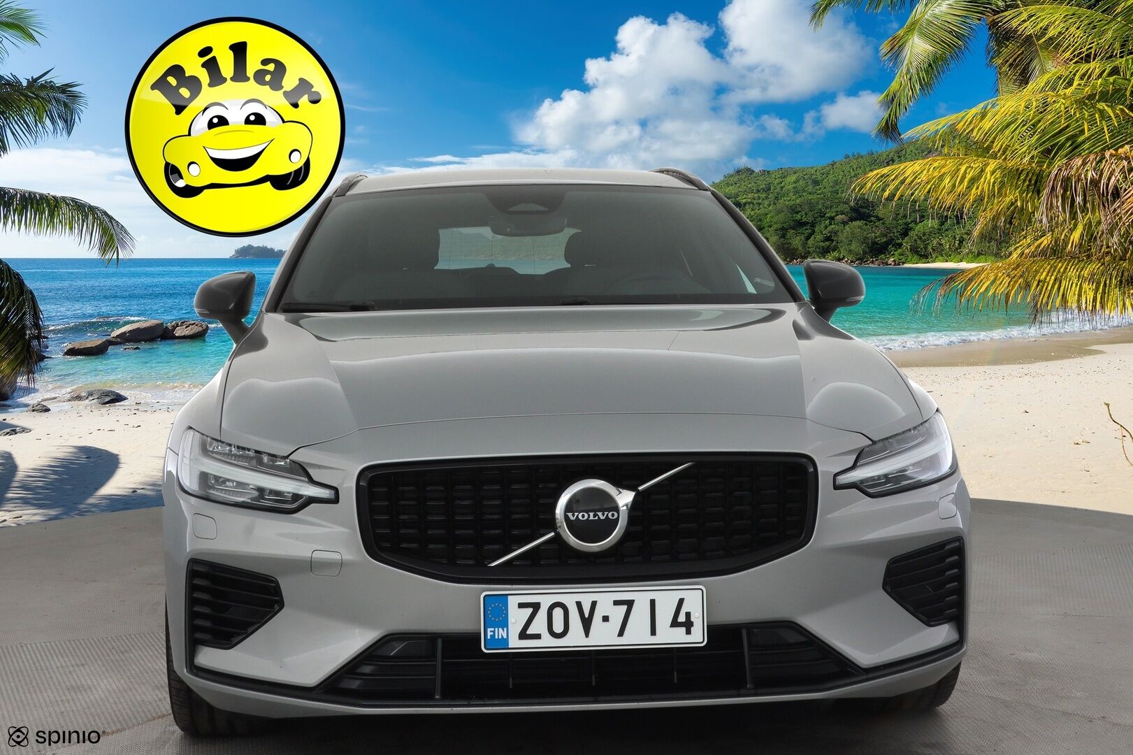 Volvo V60 2023 T6 AWD Long Range Plus Dark aut - | Koukku | ACC | Full-LED | P.Kamera | Sporttipenkit Muistilla | Navi | Kaistavahti | Keyless | HP Audio | 1-om Suomi-auto | 2x Latauskaapelit | Kahdet renkaat | Merkkihuollot |