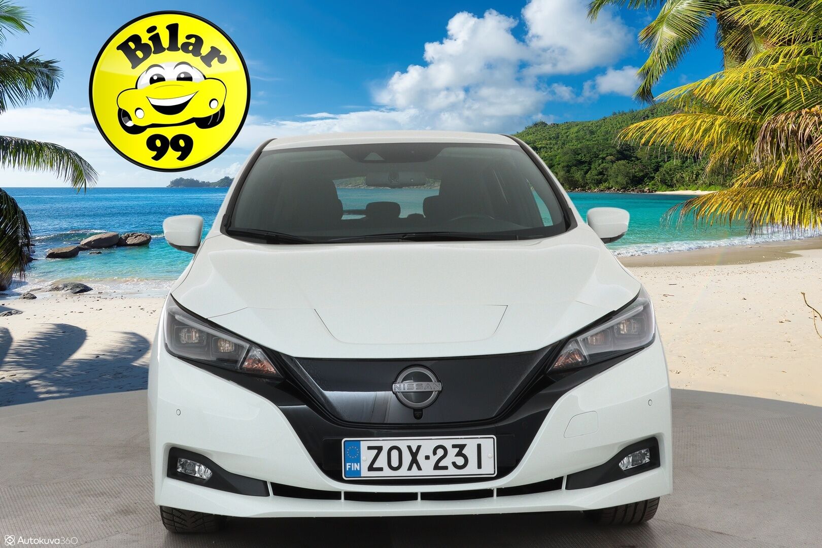 Nissan Leaf 2023 62kWh N-Connecta *ALV* 1-Om Suomi auto / Facelift / Adapt.vakkari / 360 kamera / Akku kuntotarkastettu / Keyless / Apple&android