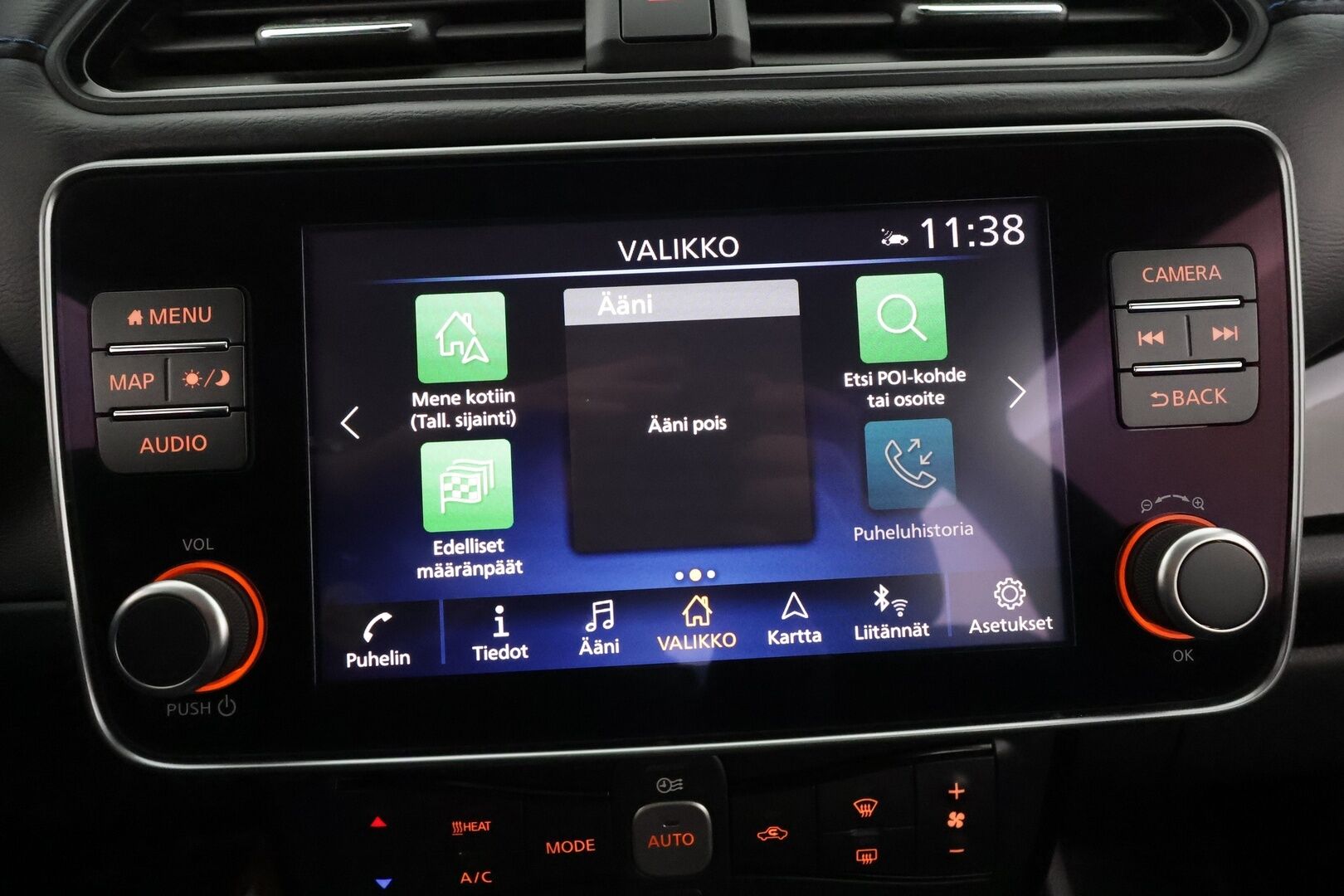 Nissan Leaf 2023 62kWh N-Connecta *ALV* 1-Om Suomi auto / Facelift / Adapt.vakkari / 360 kamera / Akku kuntotarkastettu / Keyless / Apple&android