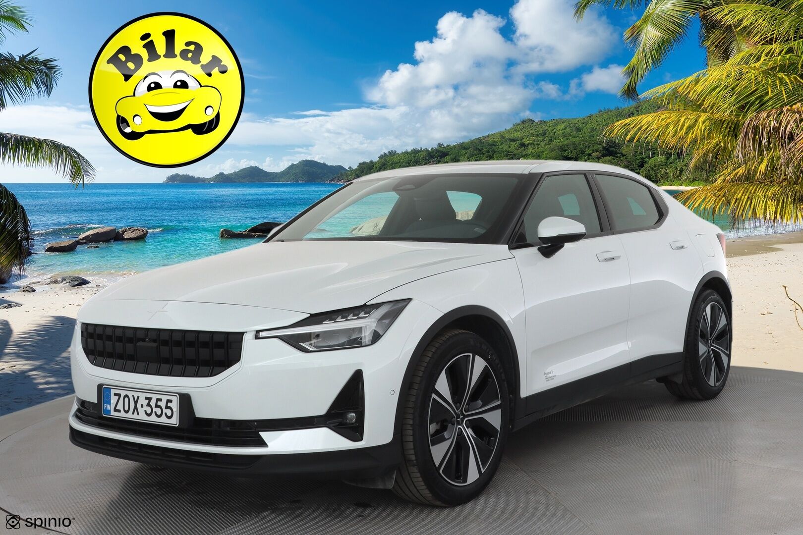 Polestar 2 2023 Long Range Single Motor, 170kW, 78kWh - | ACC | ILP | 360° | Harman/Kardon | Lasikatto | Muistipenkki | Sporttipenkit | BLIS | Pilot Assist | 2x polestar alut | 1-om suomiauto | 
