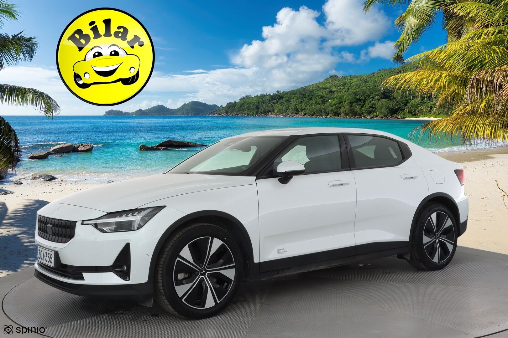 Polestar 2 2023 Long Range Single Motor, 170kW, 78kWh - | ACC | ILP | 360° | Harman/Kardon | Lasikatto | Muistipenkki | Sporttipenkit | BLIS | Pilot Assist | 2x polestar alut | 1-om suomiauto | 