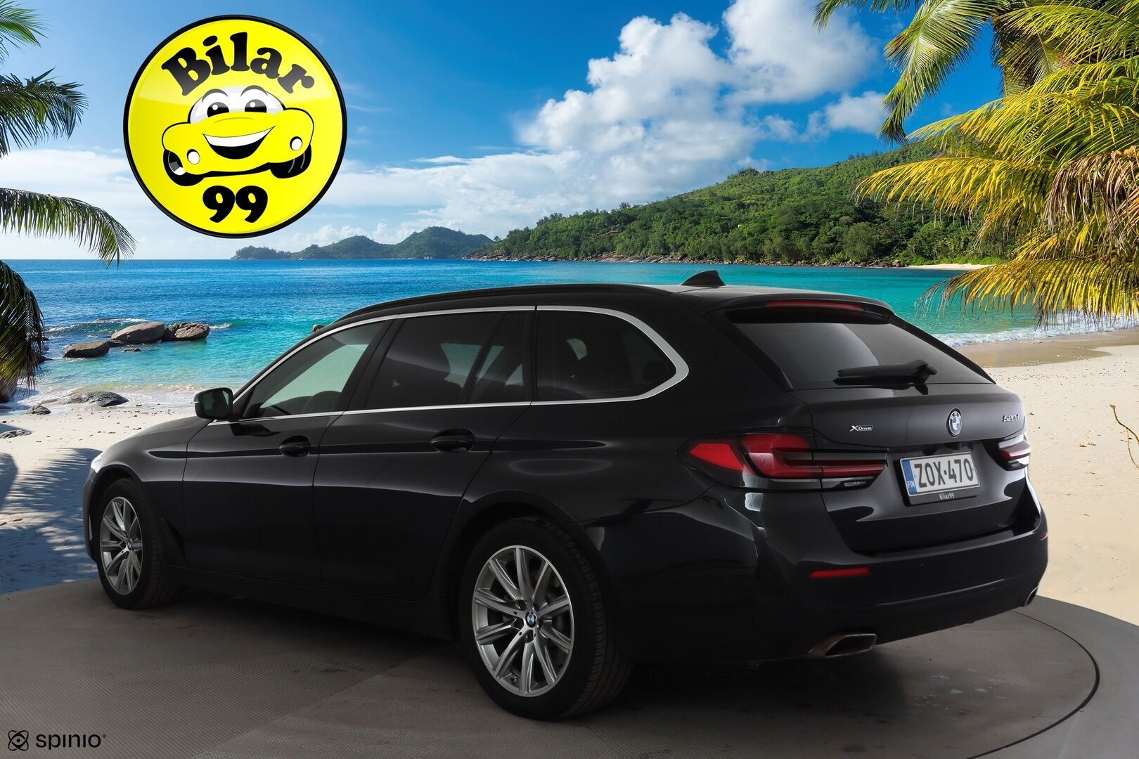 BMW 520 2023 G31 Touring 520d A xDrive MHEV * Webasto / Koukku / ACC / Adapt.LED / P.kamera / Sportnahat * - 1-om Suomi-auto / Kahdet renkaat aluvanteilla / Merkkihuollot