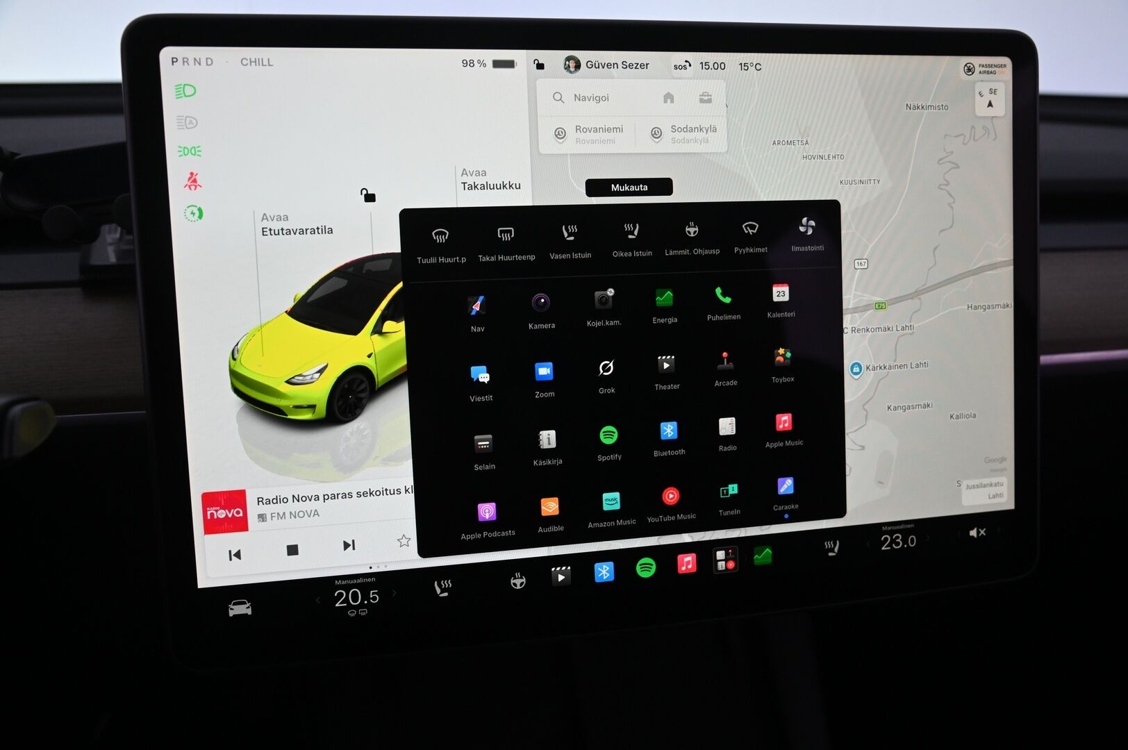 Tesla Model Y 2022 Dual Motor Long Range - Long Range - | ILP | Matrix-Led | Lasikatto | ACC | Premium audio | Sähkönahat