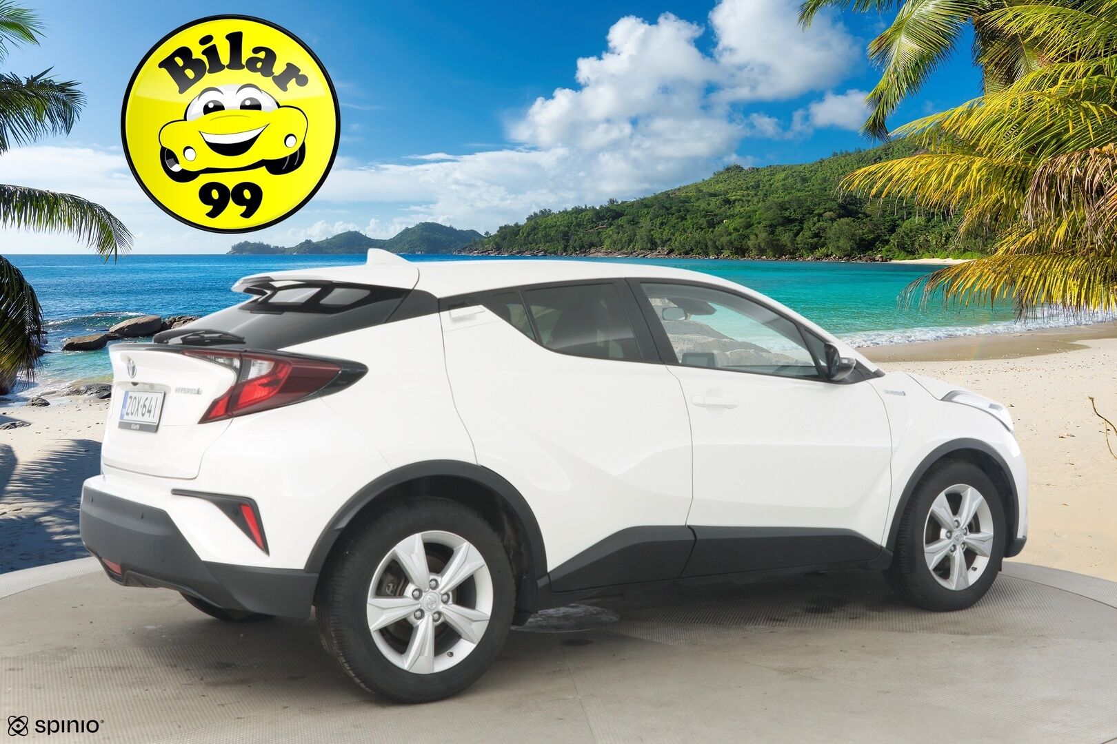 Toyota C-HR 2022 1,8 Hybrid Active * ACC / P.Kamera / LED / Kaistavahti * - Merkkihuollettu / 2x Renkaat & Vanteet / Seuraava katsastus 12/2027