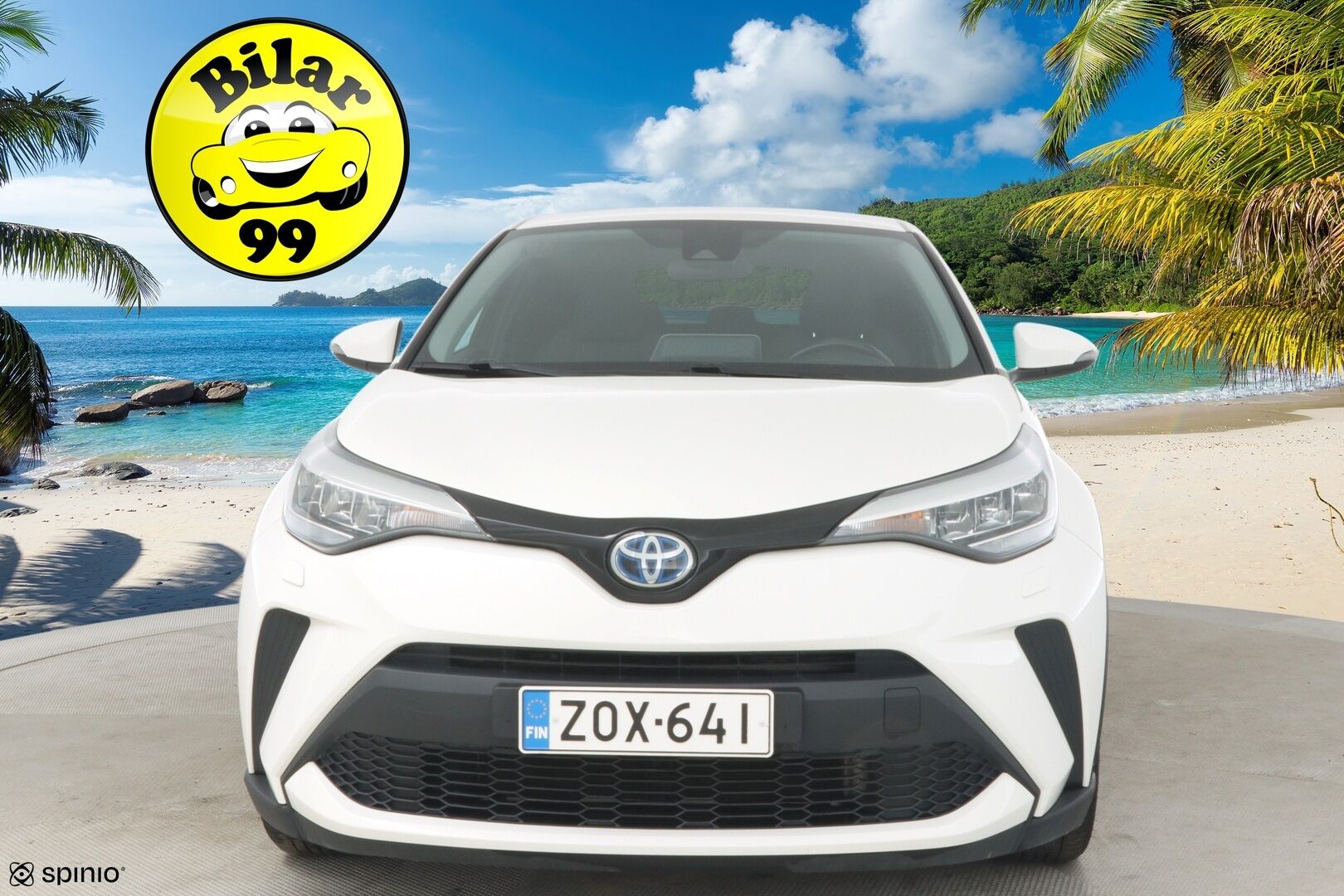 Toyota C-HR 2022 1,8 Hybrid Active * ACC / P.Kamera / LED / Kaistavahti * - Merkkihuollettu / 2x Renkaat & Vanteet / Seuraava katsastus 12/2027