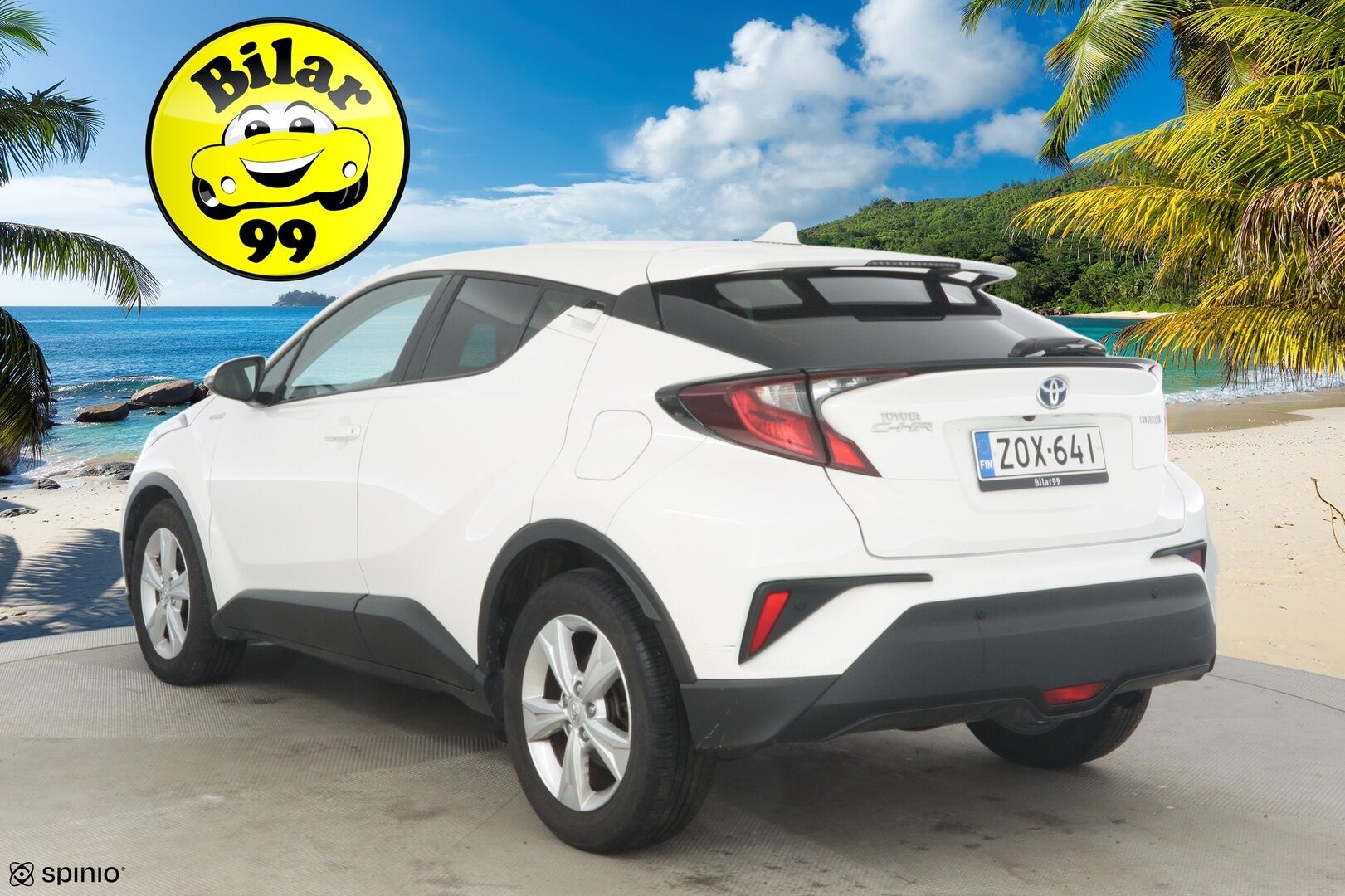 Toyota C-HR 2022 1,8 Hybrid Active * ACC / P.Kamera / LED / Kaistavahti * - Merkkihuollettu / 2x Renkaat & Vanteet / Seuraava katsastus 12/2027