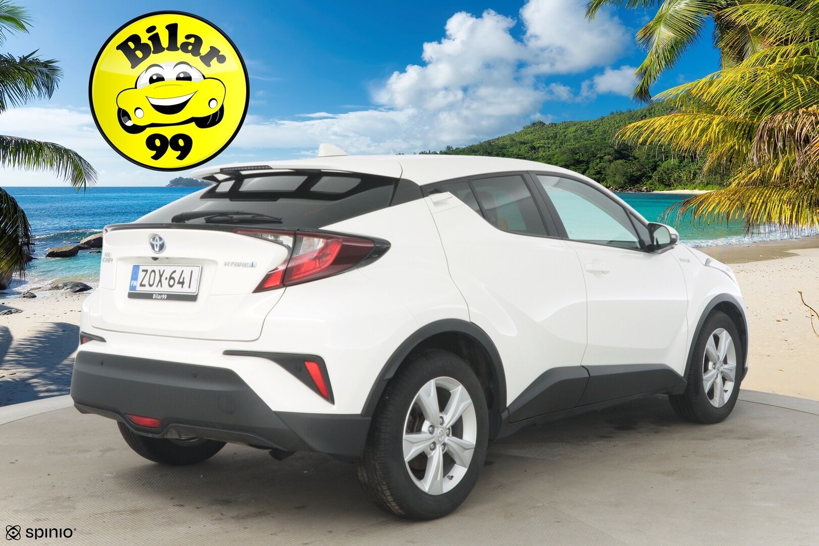 Toyota C-HR 2022 1,8 Hybrid Active * ACC / P.Kamera / LED / Kaistavahti * - Merkkihuollettu / 2x Renkaat & Vanteet / Seuraava katsastus 12/2027