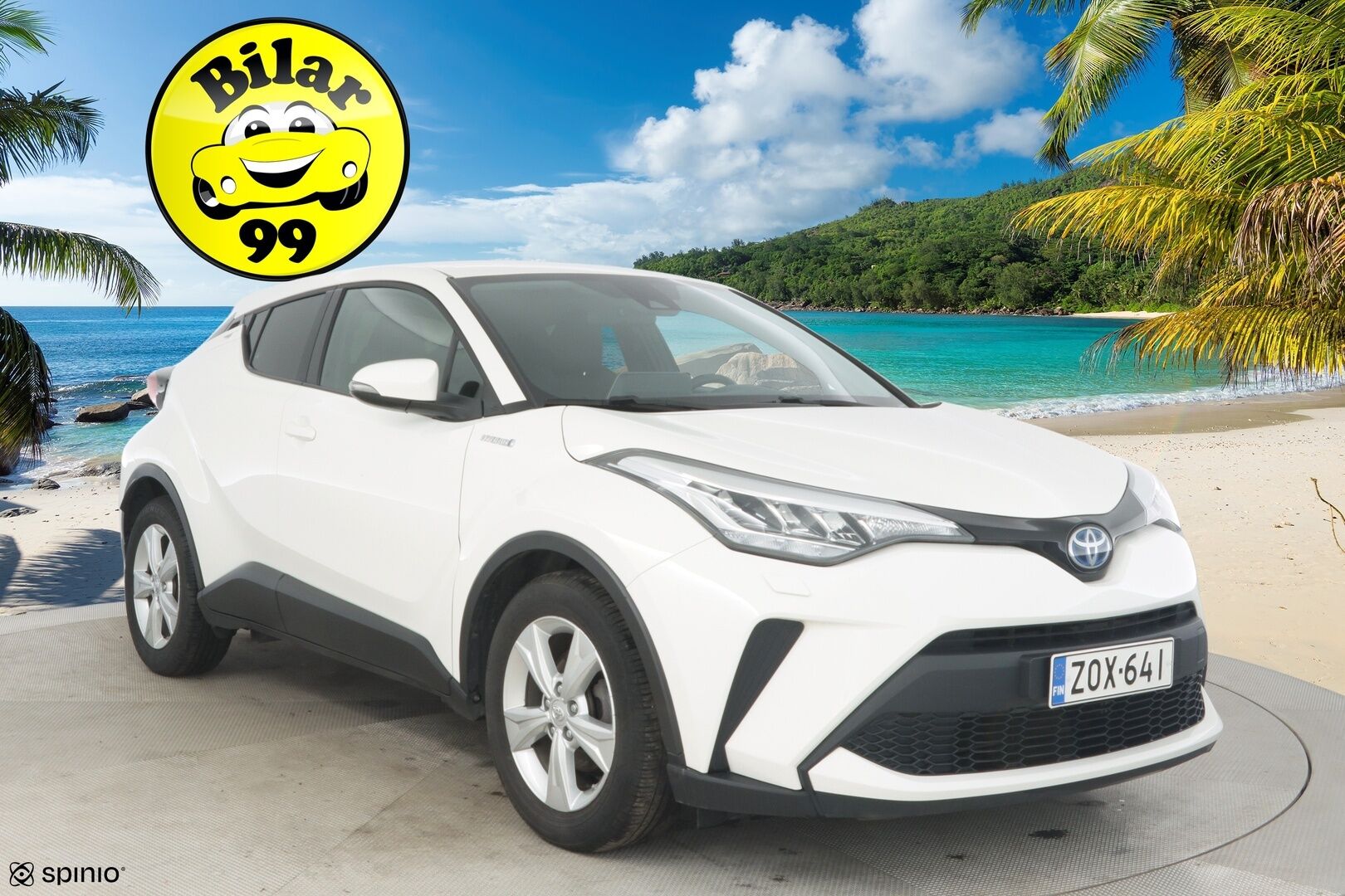 Toyota C-HR 2022 1,8 Hybrid Active * ACC / P.Kamera / LED / Kaistavahti * - Merkkihuollettu / 2x Renkaat & Vanteet / Seuraava katsastus 12/2027
