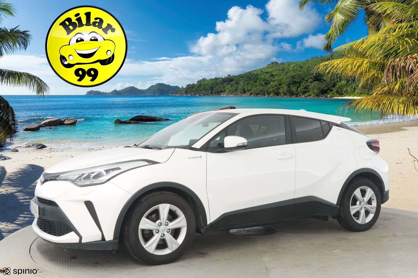 Toyota C-HR 2022 1,8 Hybrid Active * ACC / P.Kamera / LED / Kaistavahti * - Merkkihuollettu / 2x Renkaat & Vanteet / Seuraava katsastus 12/2027