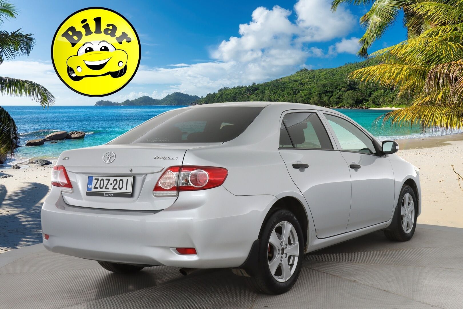 Toyota Corolla 2012 1,33 Dual VVT-i Stop & Start Linea Sol 4ov - | Pienet Kilsat | Lohko + Sisäpistoke | 2X Renkaat & Vanteet | Huoltokirja | Radio | Isofix |