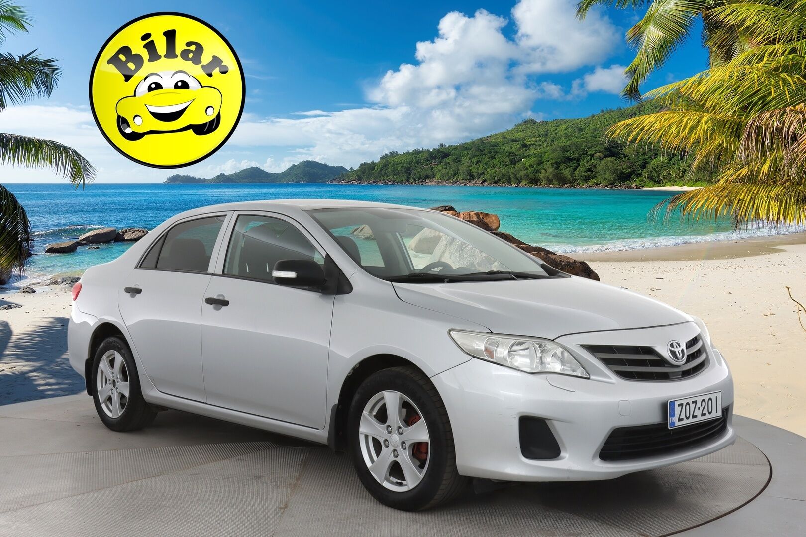 Toyota Corolla 2012 1,33 Dual VVT-i Stop & Start Linea Sol 4ov - | Pienet Kilsat | Lohko + Sisäpistoke | 2X Renkaat & Vanteet | Huoltokirja | Radio | Isofix |
