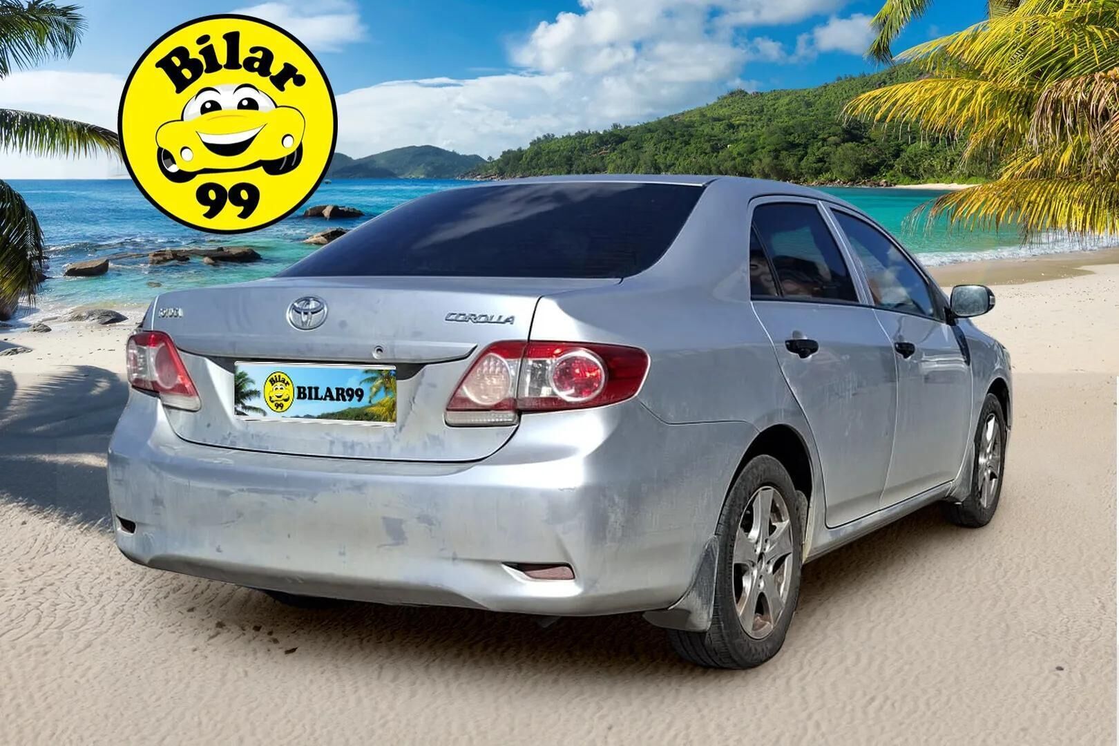 Toyota Corolla 2012 1,33 Dual VVT-i Stop & Start Linea Sol 4ov * 2xRenkaat / Penkinlämmittimet / 2xavain / Ilmastointi / Lohko sisähaaralla *