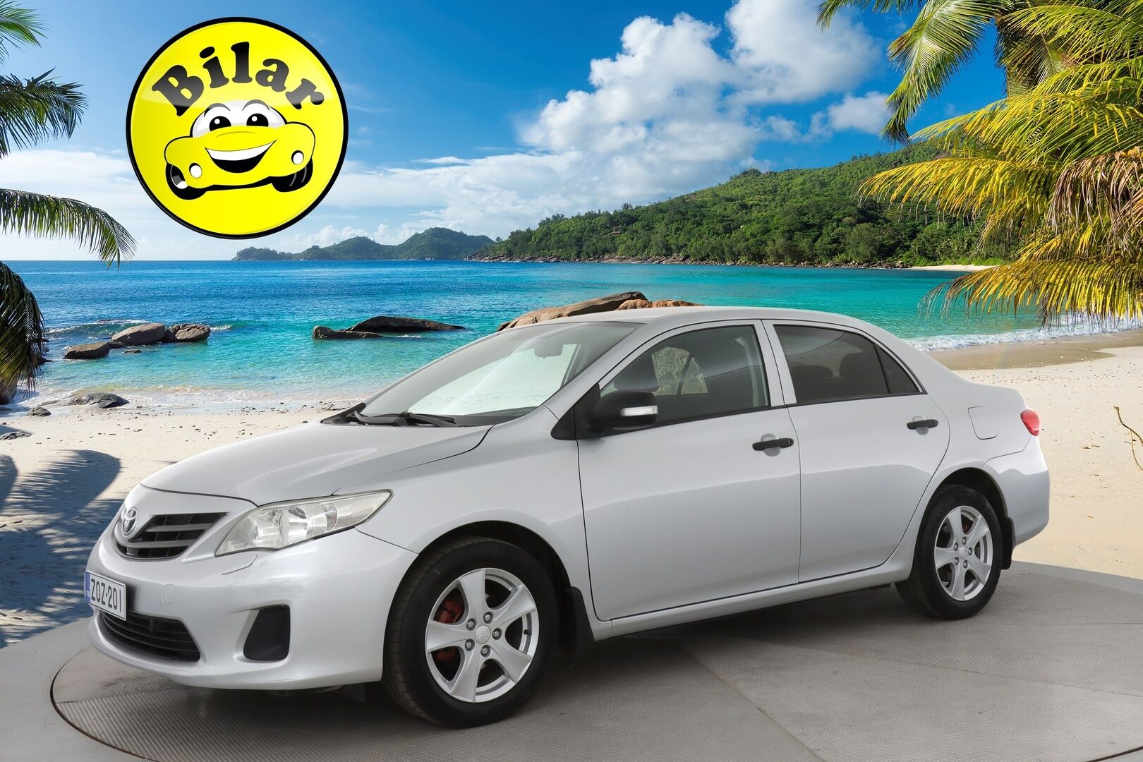 Toyota Corolla 2012 1,33 Dual VVT-i Stop & Start Linea Sol 4ov - | Pienet Kilsat | Lohko + Sisäpistoke | 2X Renkaat & Vanteet | Huoltokirja | Radio | Isofix |