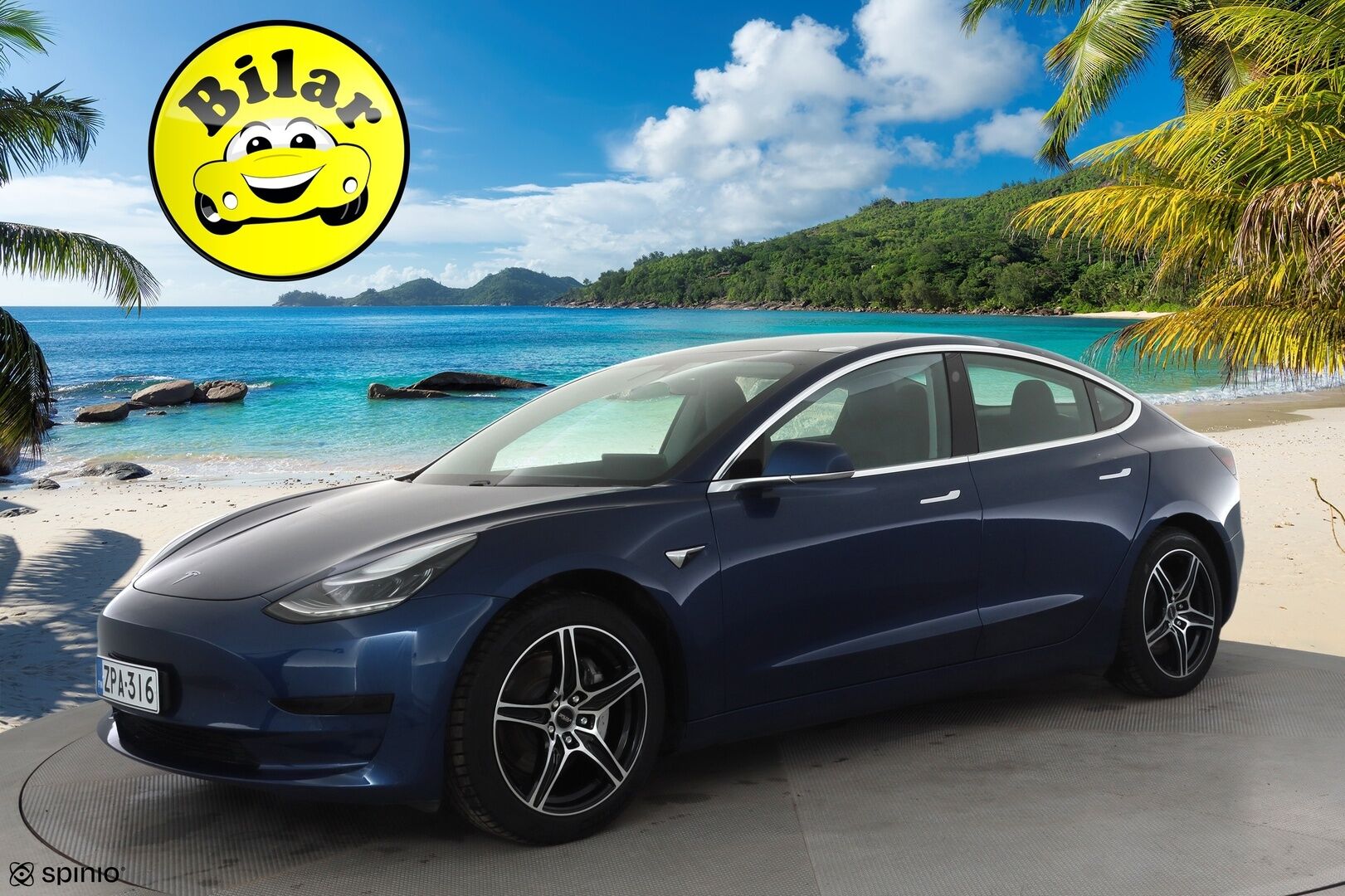 Tesla Model 3 2019 Standard Range Plus - | Lasikatto | ACC | LED | P.Kamera | Muistipenkki | Premium Speakers | Navi | Kaistavahti | Keyless | Nahkaverhoilu | 2x Latauskaapelit | Kahdet renkaat |