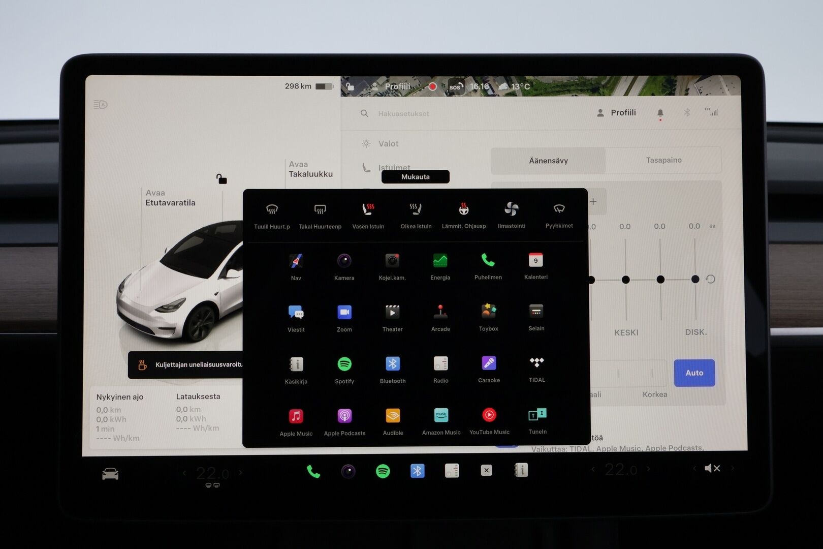 Tesla Model Y 2025 Long Range MY 2025 * 1OM Suomiauto / Vetokoukku / Matrix LED / Lämpöpumppu / Peruutuskamera / Nahkasisusta / Tulossa myyntiin!