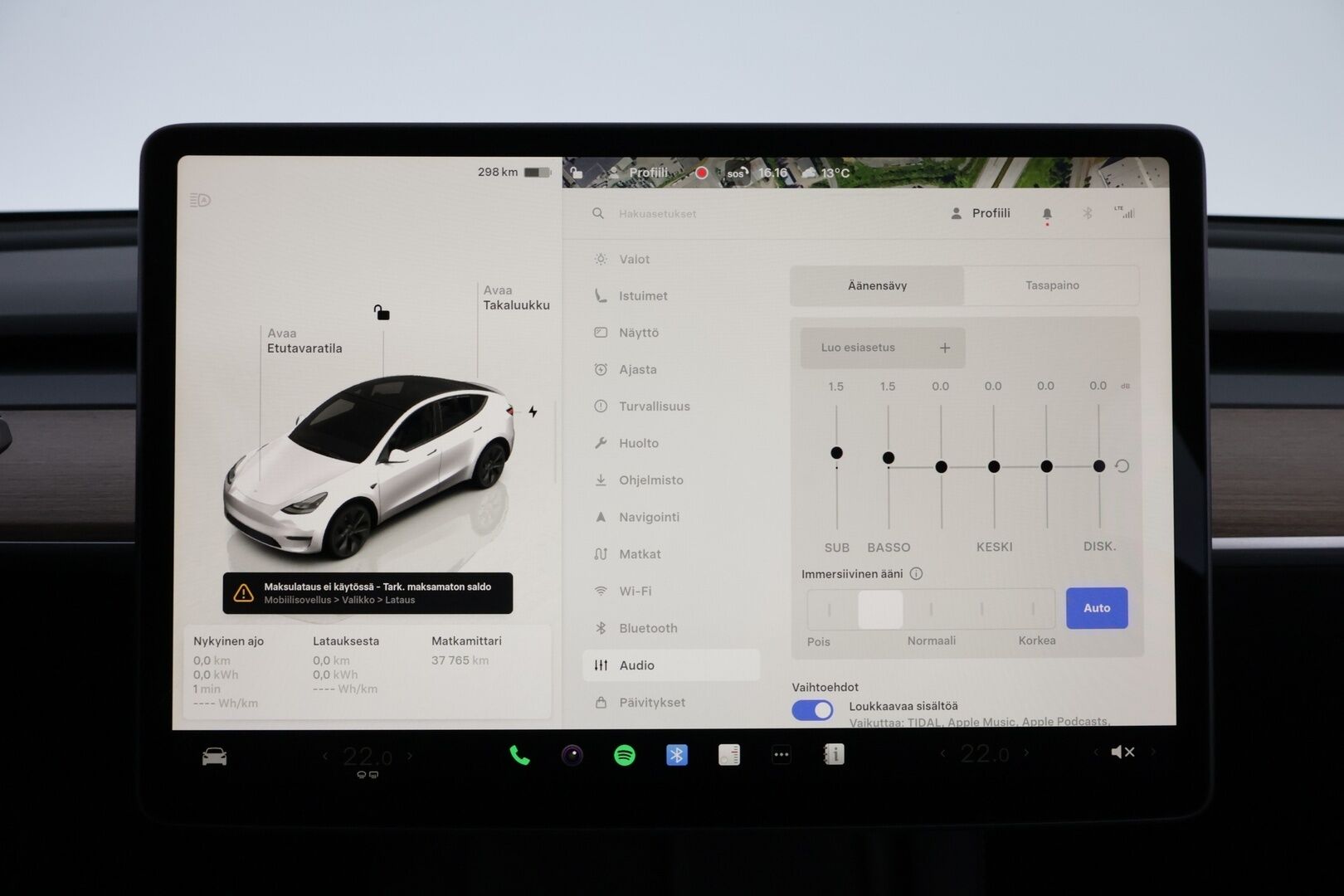 Tesla Model Y 2025 Long Range MY 2025 * 1OM Suomiauto / Vetokoukku / Matrix LED / Lämpöpumppu / Peruutuskamera / Nahkasisusta / Tulossa myyntiin!