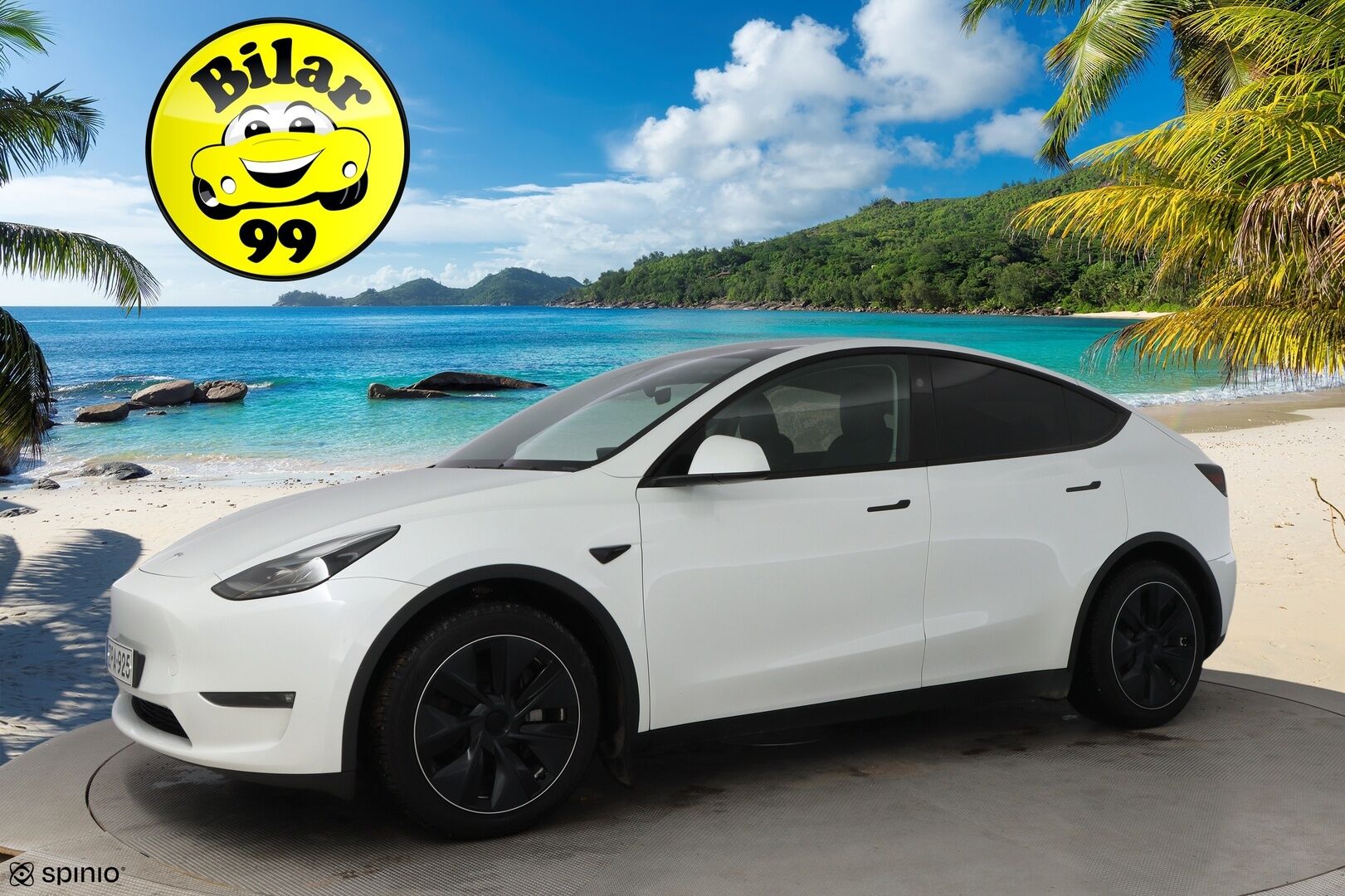 Tesla Model Y 2025 Long Range MY 2025 * 1OM Suomiauto / Vetokoukku / Matrix LED / Lämpöpumppu / Peruutuskamera / Nahkasisusta / Tulossa myyntiin!