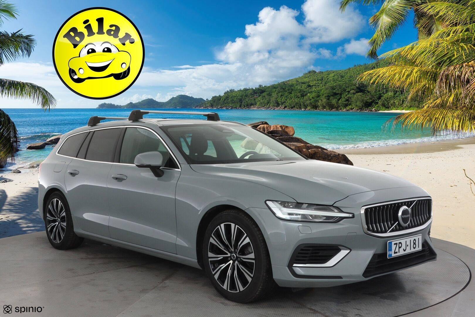 Volvo V60 2025 T6 AWD Long Range Core aut - | ACC | Pilot Assist | P.kamera | BLIS | Keyless | High. perf. audio | Lämm. ratti | Sähk. takaluukku | 2x renkaat aluin | 1-om suomiauto | ALV |