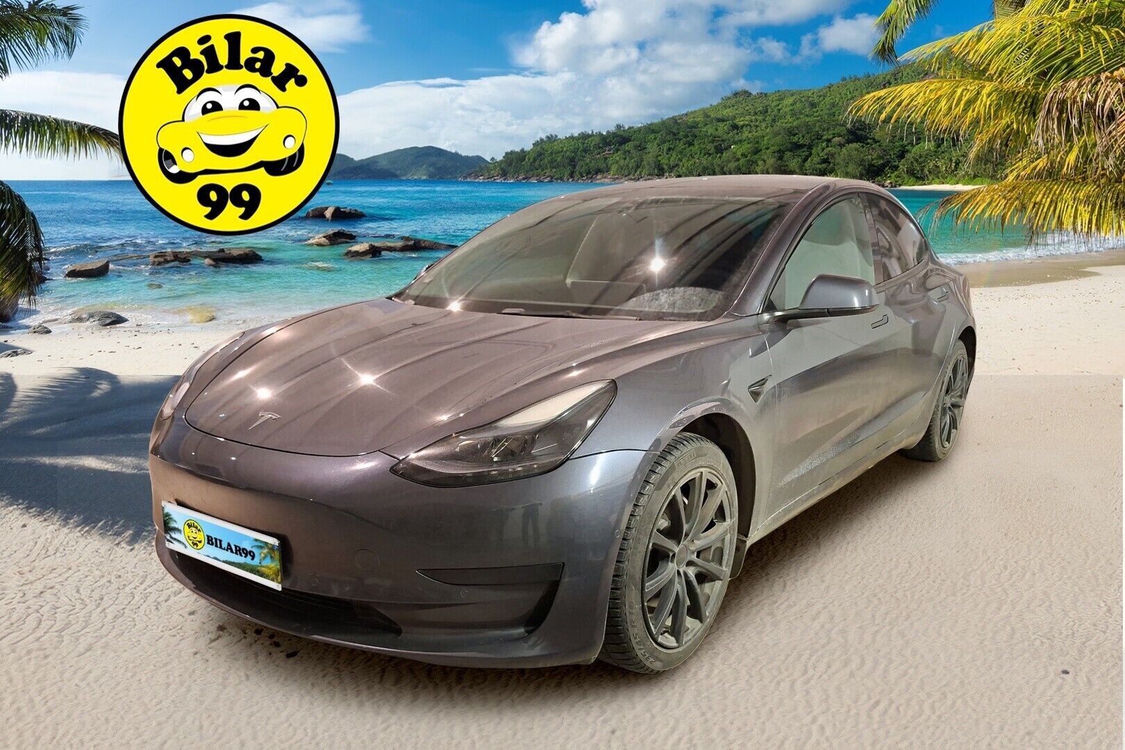 Tesla Model 3 2023 Standard Range Plus *Autopilot 3 / ILP / Lasikatto / Kahdet vanteet / Akuston esilämmitys / Sähkökontti*