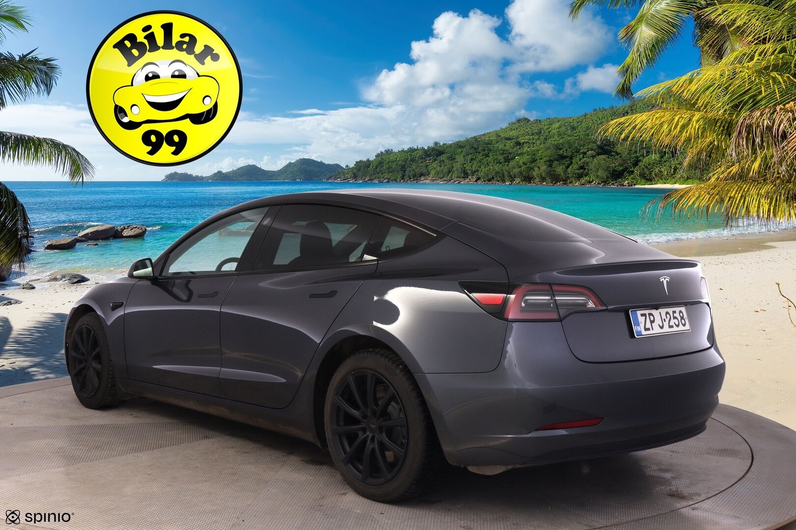 Tesla Model 3 2023 Standard Range Plus *Autopilot 3 / ILP / Lasikatto / Kahdet vanteet / Akuston esilämmitys / Sähkökontti* - AMD Ryzen