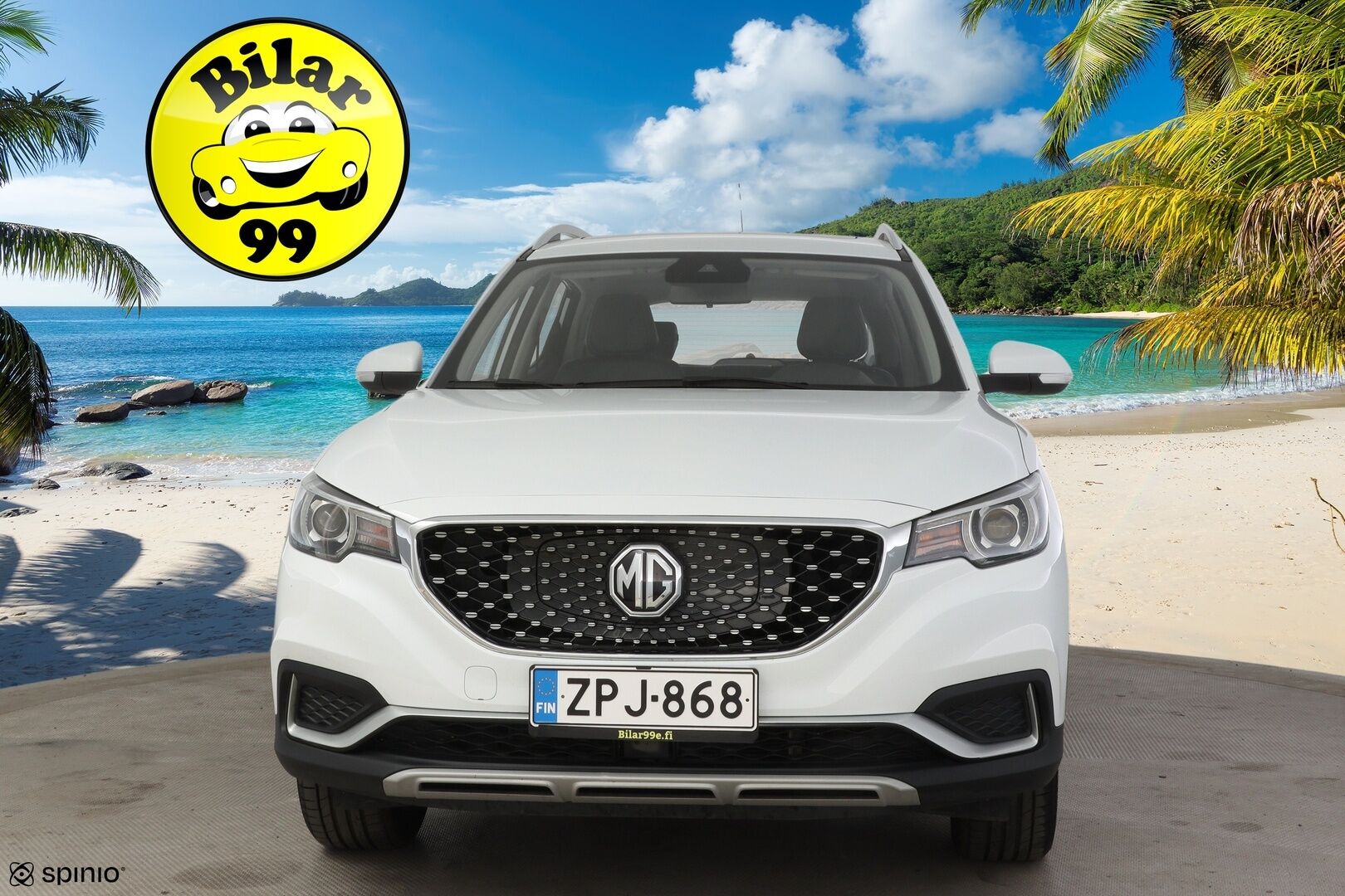 MG ZS 2021 EV Luxury * Panorama / Kamera / BLIS / Apple & Android * - Merkkihuollettu siisti yksilö pienillä kilsoilla! 