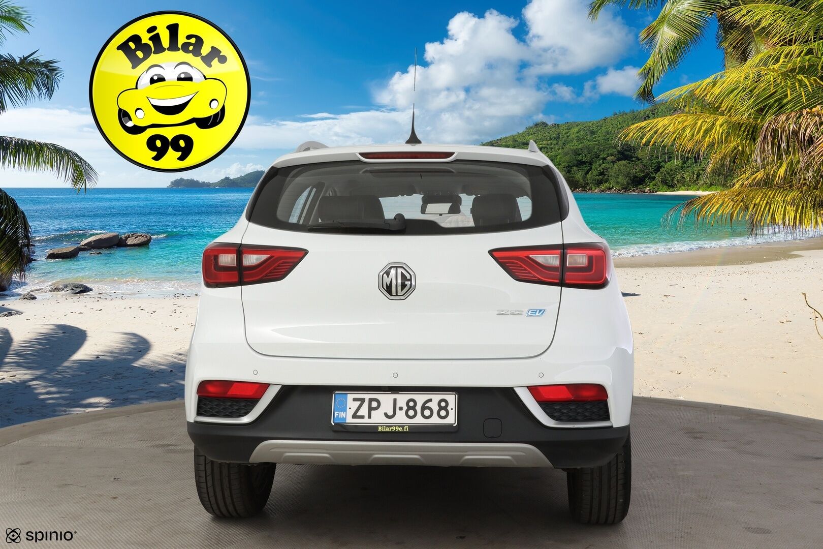 MG ZS 2021 EV Luxury * Panorama / Kamera / BLIS / Apple & Android * - Merkkihuollettu siisti yksilö pienillä kilsoilla! 