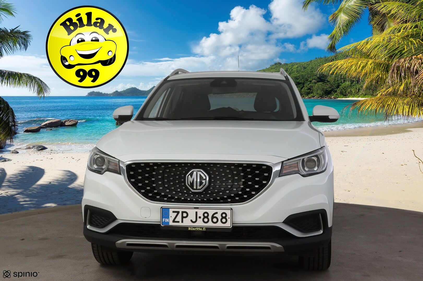 MG ZS 2021 EV Luxury * Panorama / Kamera / BLIS / Apple & Android * - Merkkihuollettu siisti yksilö pienillä kilsoilla! 