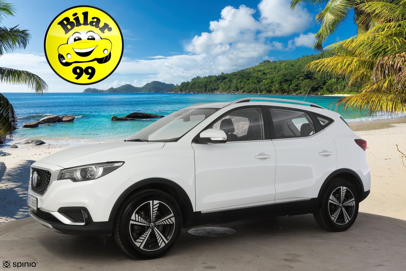 MG ZS 2021 EV Luxury * Panorama / Kamera / BLIS / Apple & Android * - Merkkihuollettu siisti yksilö pienillä kilsoilla! 