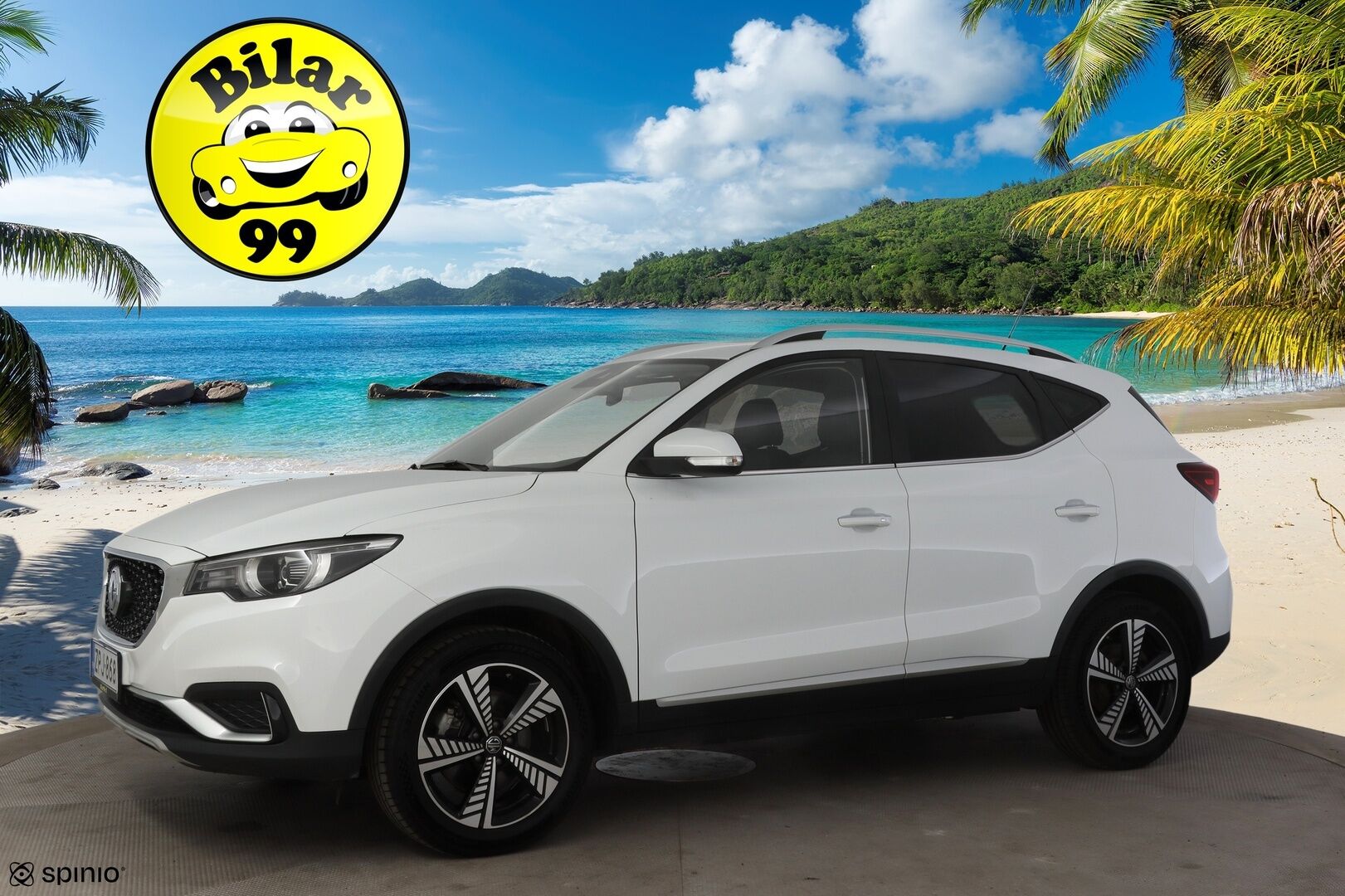 MG ZS 2021 EV Luxury * Panorama / Kamera / BLIS / Apple & Android * - Merkkihuollettu siisti yksilö pienillä kilsoilla! 