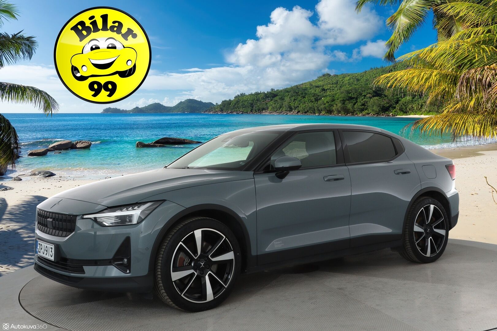 Polestar 2 2022 Long Range Dual Motor, 300kW, 78kWh **Pixelit / Lämpöpumppu / Pilot&Plus paketti / H&K / Lasikatto / Muistipenkki / 360 kamera** - 3,99 % KORKOTARJOUS TÄHÄN AUTOON - Akku kuntotarkistettu! / Kahdet renkaat