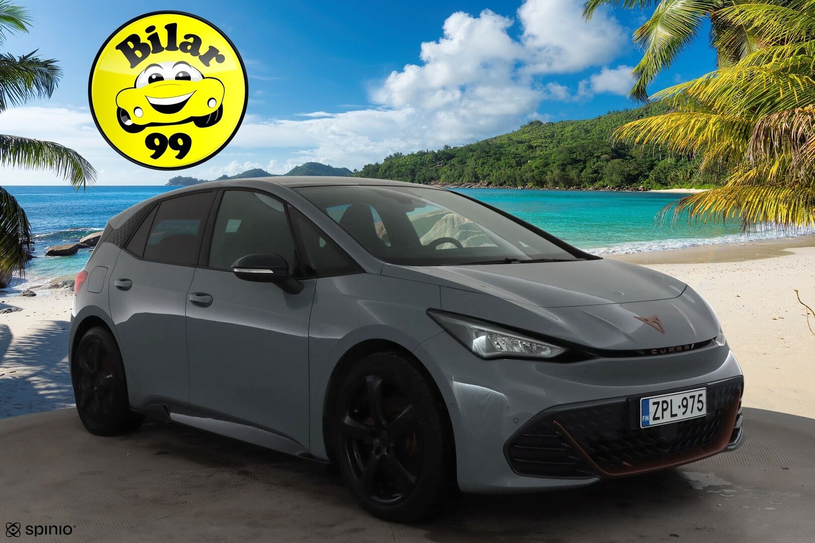 CUPRA Born 2022 e-Boost 170 kW * Panorama / Lämpöpumppu / Adapt.Vakkari / HUD / Peruutuskamera / LED / Navi / Keyless / Navi - 2x Latauskaapelit / Kahdet renkaat aluvanteilla / Akku kuntotarkastettu!