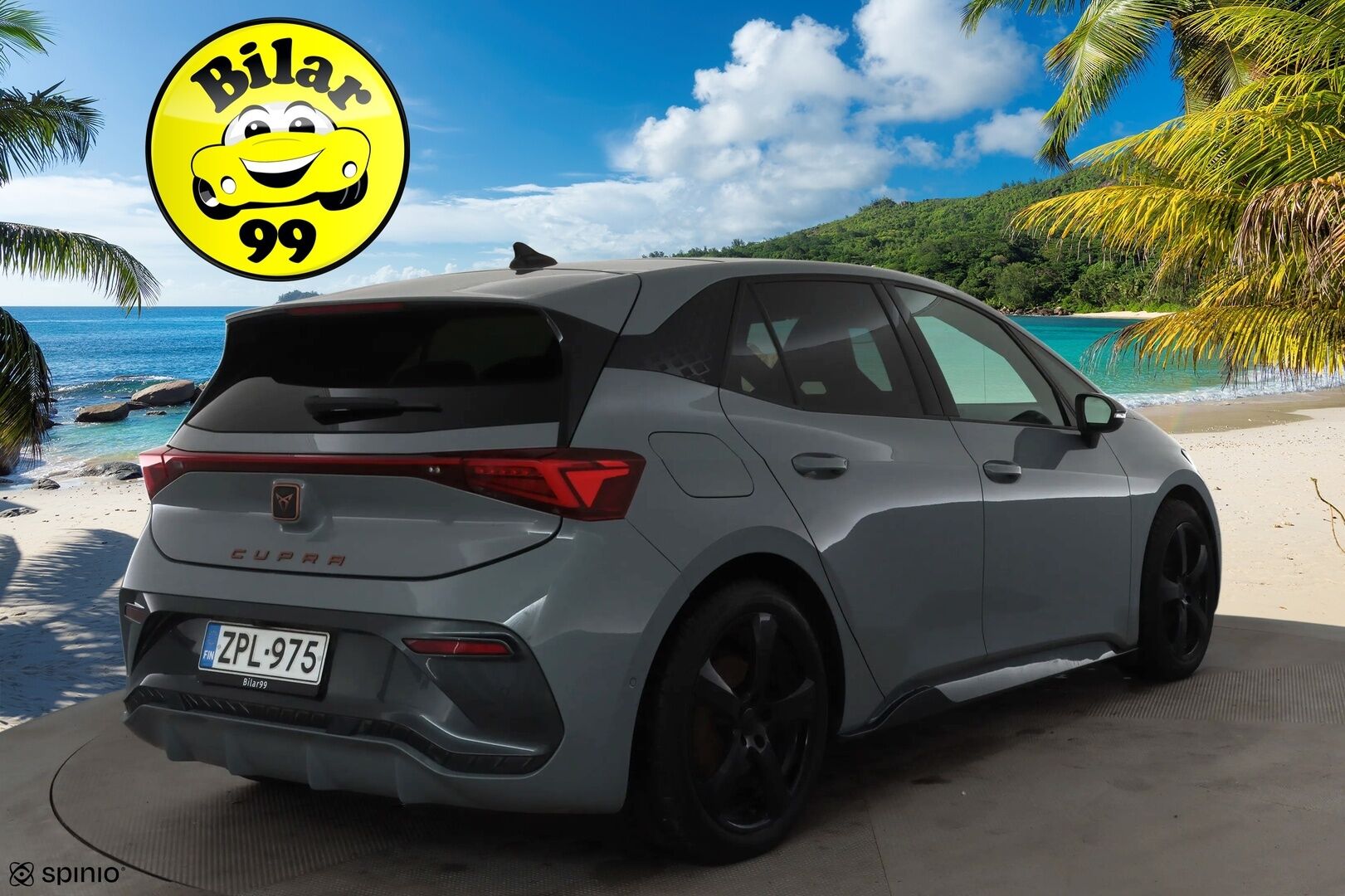 CUPRA Born 2022 e-Boost 170kW * Lasikatto / HUD / ILP / ACC / LED / P.kamera / Navi / Kaistavahti / Keyless * - 2x Latauskaapelit / Kahdet renkaat aluvanteilla