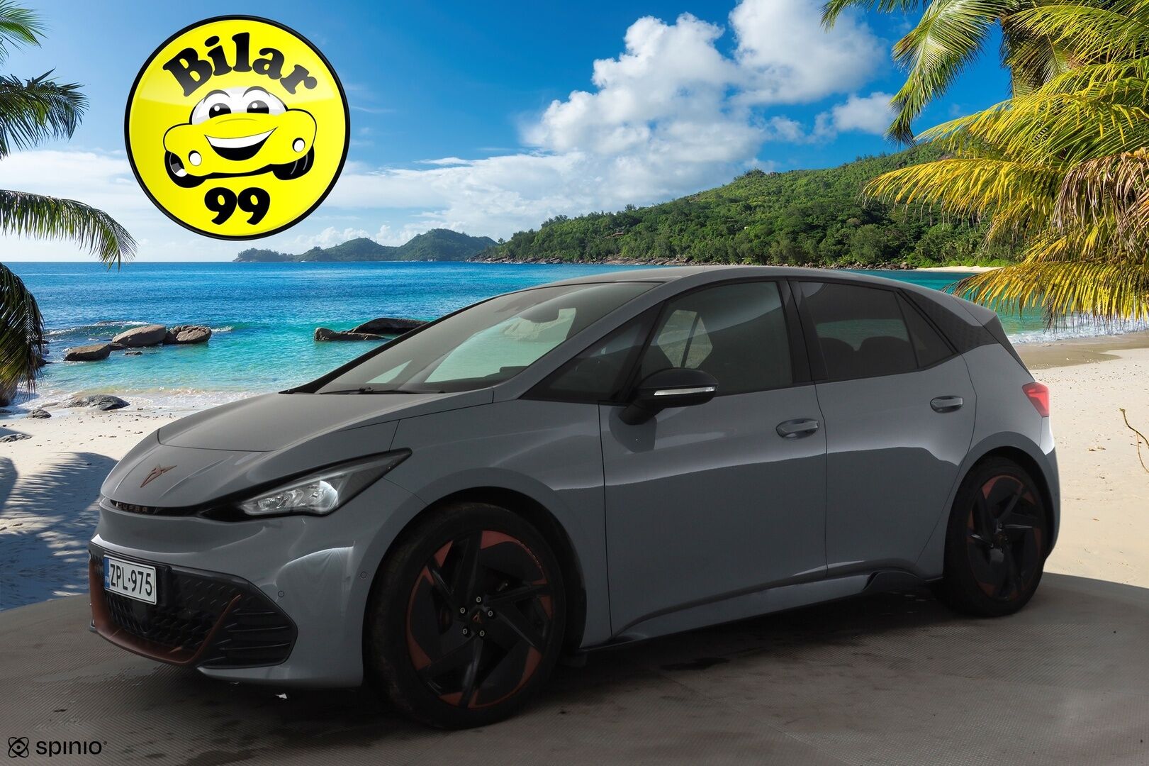 CUPRA Born 2022 e-Boost 170kW * Lasikatto / HUD / ILP / ACC / LED / P.kamera / Navi / Kaistavahti / Keyless * - 2x Latauskaapelit / Kahdet renkaat aluvanteilla