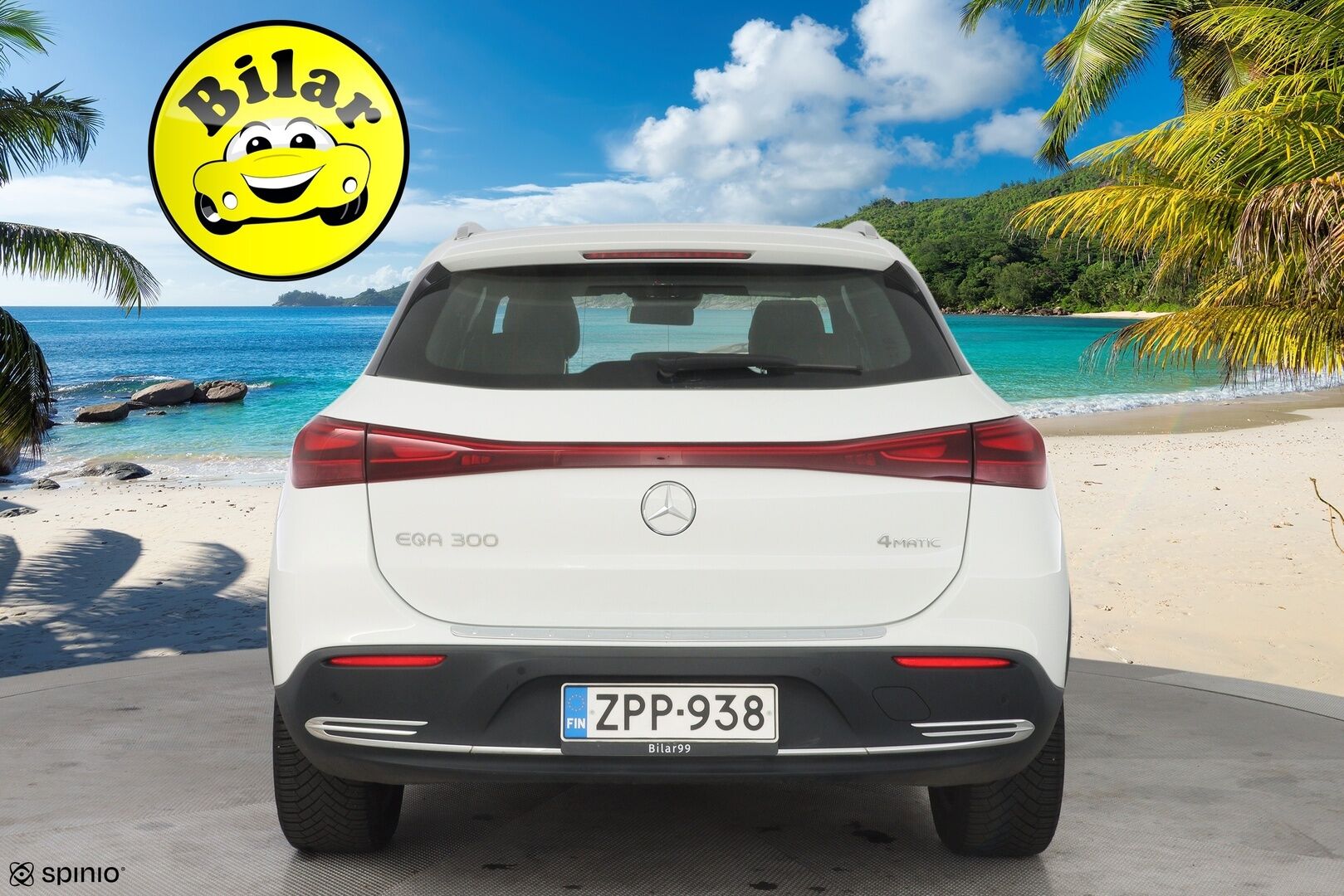 Mercedes-Benz EQA 2025 EQA 300 4MATIC - Puolinahat | Kamera | Digimittaristo | Ratinlämmitys | Ambient | Sähkökontti | Juuri huollettu