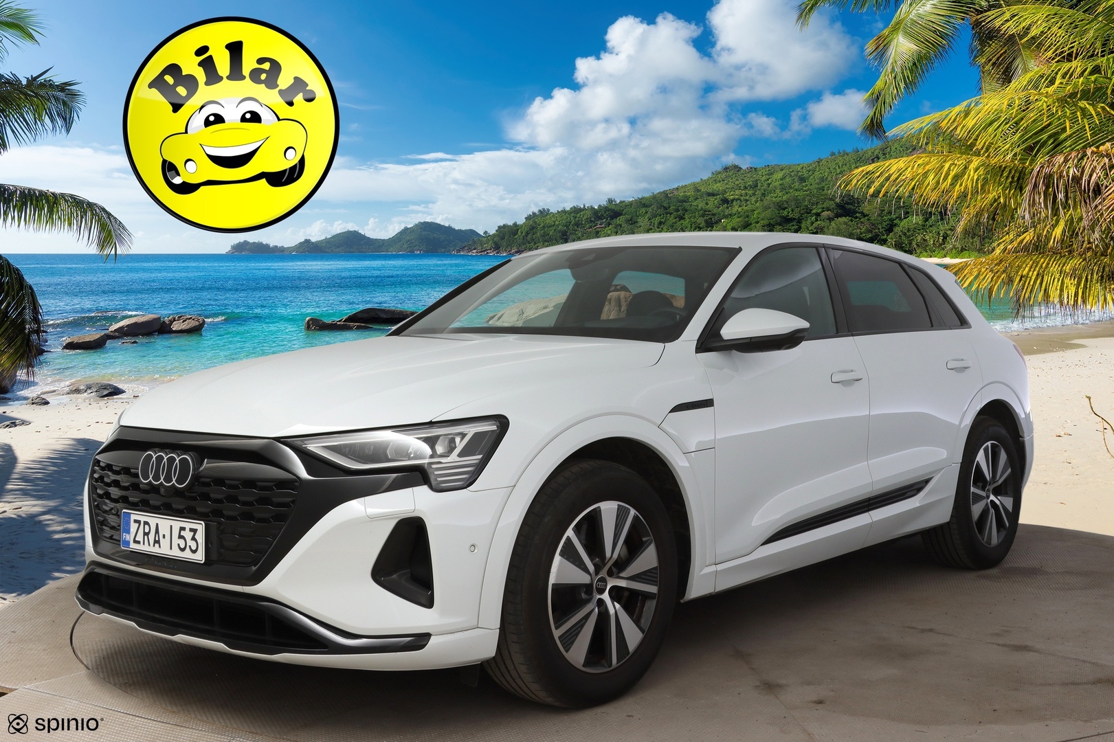 AUDI Q8 E-TRON 2024 55 quattro Progress - | S-Line | Koukku | ACC | LED | 360 | B&O | Sportpenkki Muistilla | Ilma-alusta | HUD | 2x aluvanteet | ALV