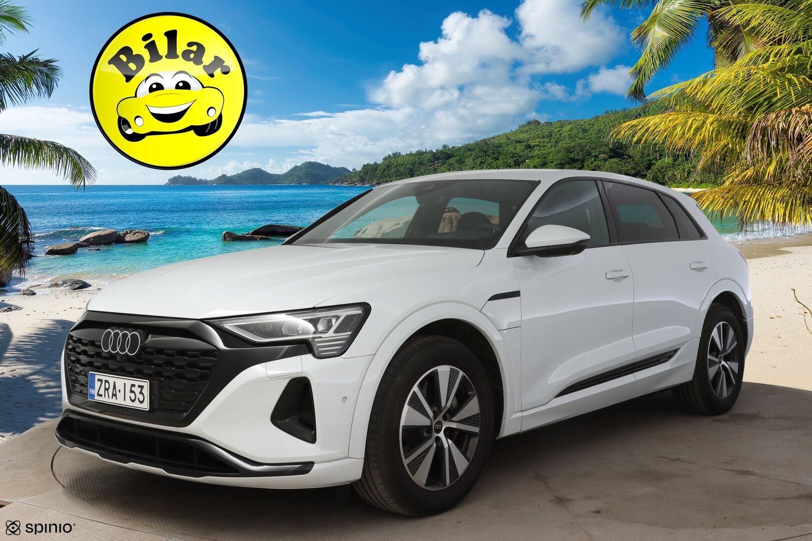AUDI Q8 E-TRON 2024 55 quattro Progress - | Vetokoukku | ACC | LED | 360-kamera | B&O | Sportpenkki Muistilla | Ilma-alusta | HUD | 2x aluvanteet |