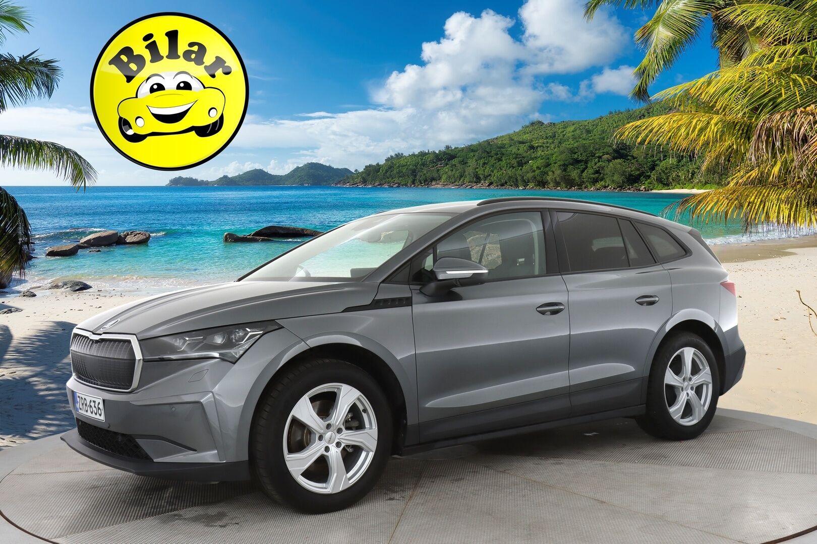 Skoda Enyaq 2022 ENYAQ 60 Farmari (AC) 5ov A - | ACC | 360° kamera | Keyless | Matrix LED | Kuskin istuin muistilla | Navi | Sähkötakaluukku | Vetokoukku | 