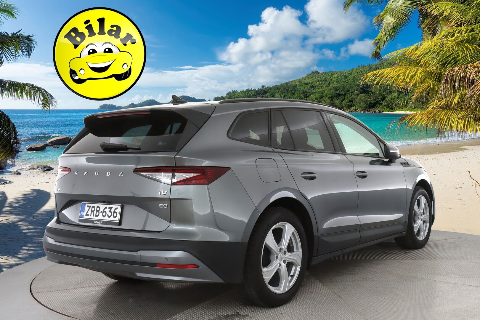 Skoda Enyaq 2022 ENYAQ 60 Farmari (AC) 5ov A - | ACC | 360° kamera | Keyless | Matrix LED | Kuskin istuin muistilla | Navi | Sähkötakaluukku | Vetokoukku | 