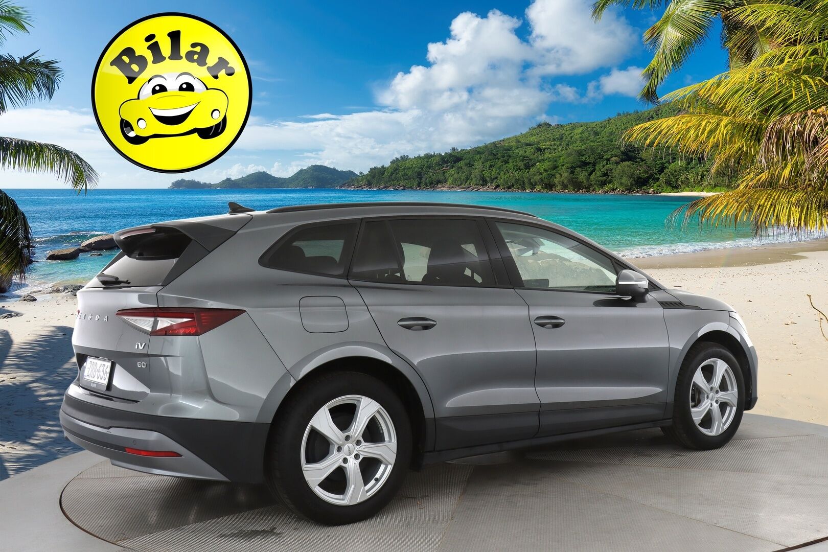 Skoda Enyaq 2022 ENYAQ 60 Farmari (AC) 5ov A - | ACC | 360° kamera | Keyless | Matrix LED | Kuskin istuin muistilla | Navi | Sähkötakaluukku | Vetokoukku | 