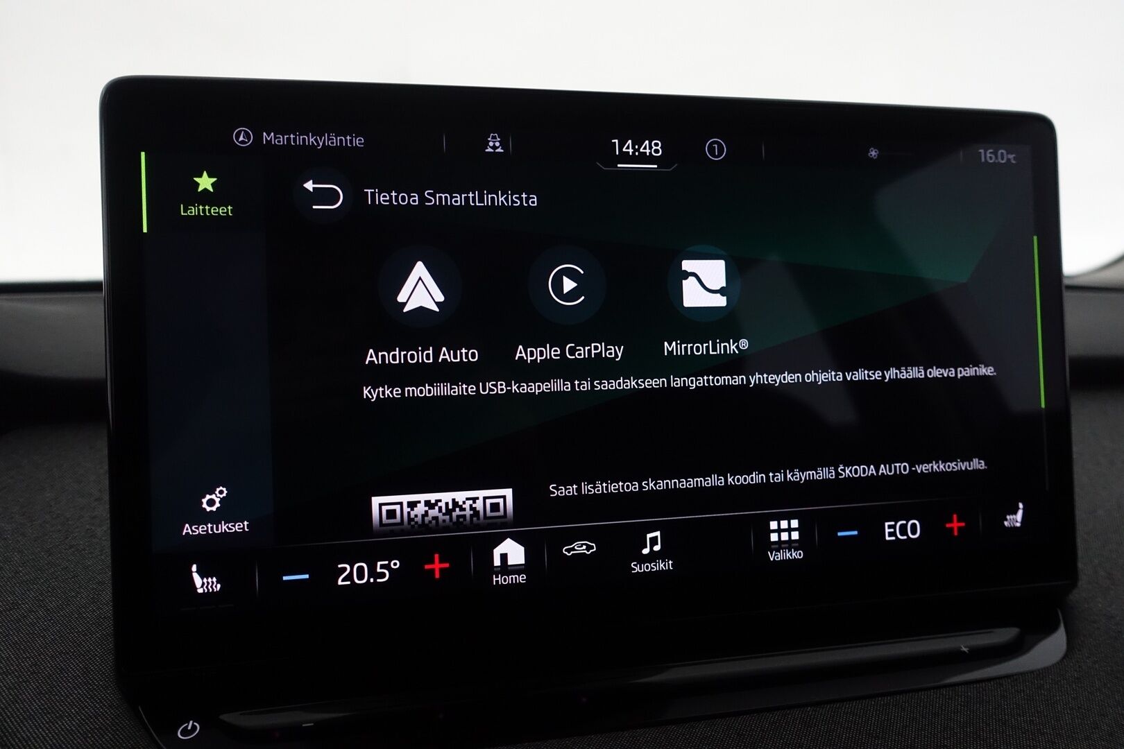 Skoda Enyaq 2022 ENYAQ 60 Farmari (AC) 5ov A - | ACC | 360° kamera | Keyless | Matrix LED | Kuskin istuin muistilla | Navi | Sähkötakaluukku | Vetokoukku | 