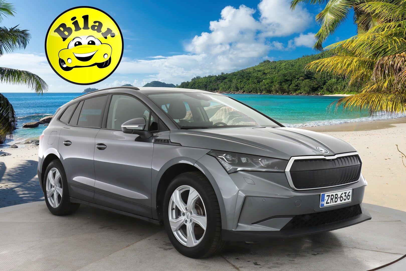 Skoda Enyaq 2022 ENYAQ 60 Farmari (AC) 5ov A - | ACC | 360° kamera | Keyless | Matrix LED | Kuskin istuin muistilla | Navi | Sähkötakaluukku | Vetokoukku | 