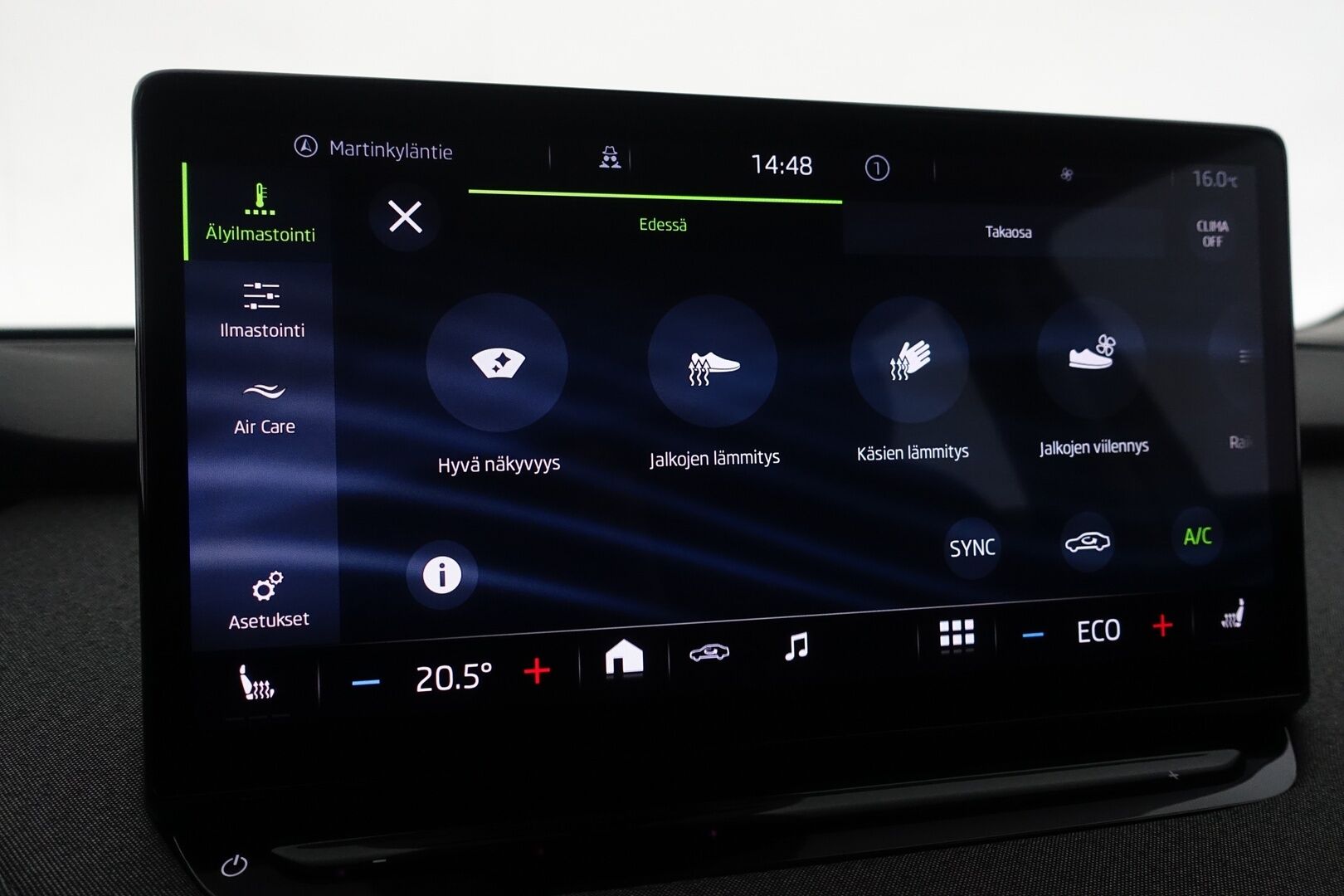 Skoda Enyaq 2022 ENYAQ 60 Farmari (AC) 5ov A - | ACC | 360° kamera | Keyless | Matrix LED | Kuskin istuin muistilla | Navi | Sähkötakaluukku | Vetokoukku | 