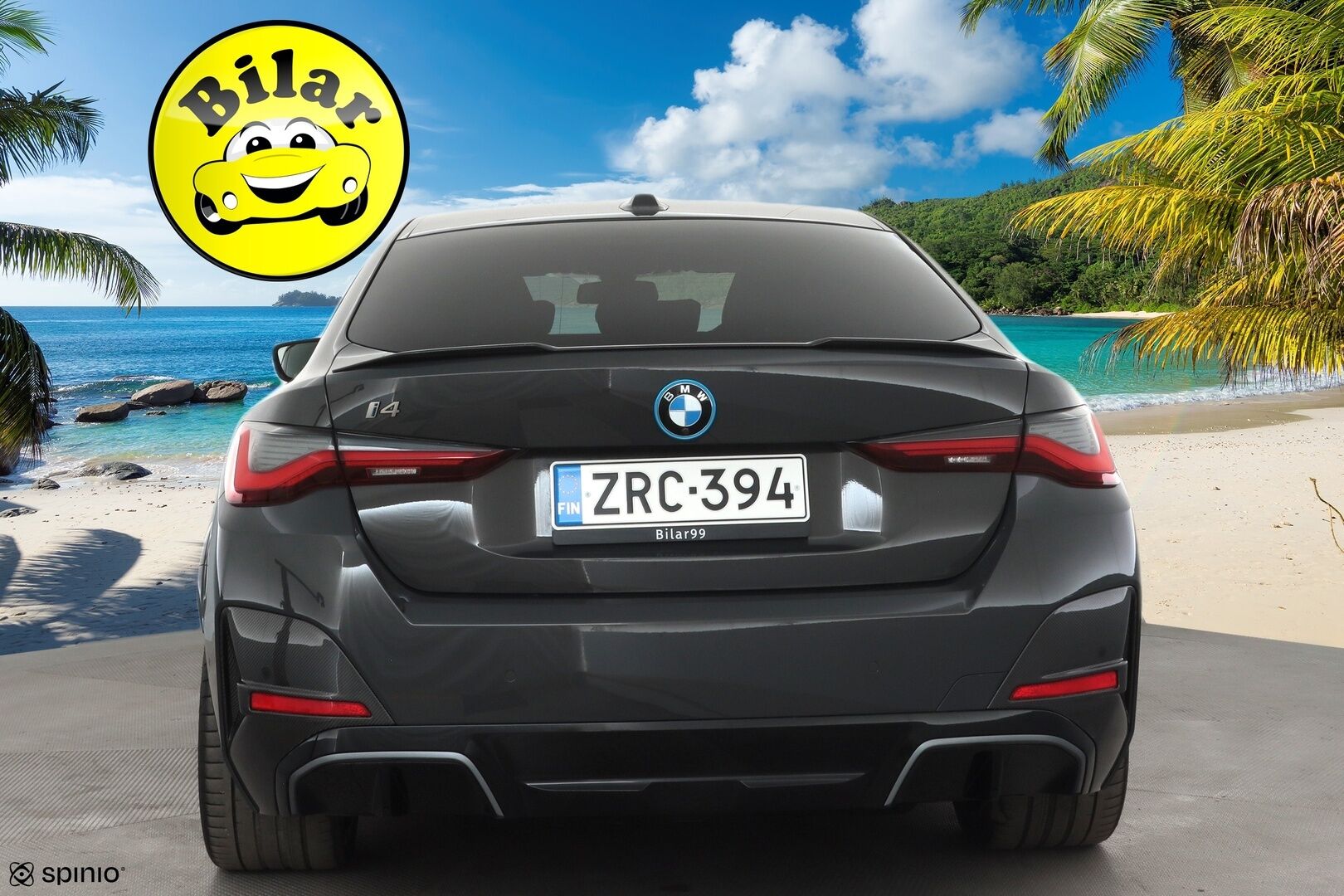 BMW I4 M50 2022 Charged * ACC / H&K / 360° / M-penkit muistilla / Laser Light / Comfort Access / Akuston esilämmitys / Navi * - Merkkihuollettu / Akku kuntotarkastettu / Supervarusteet
