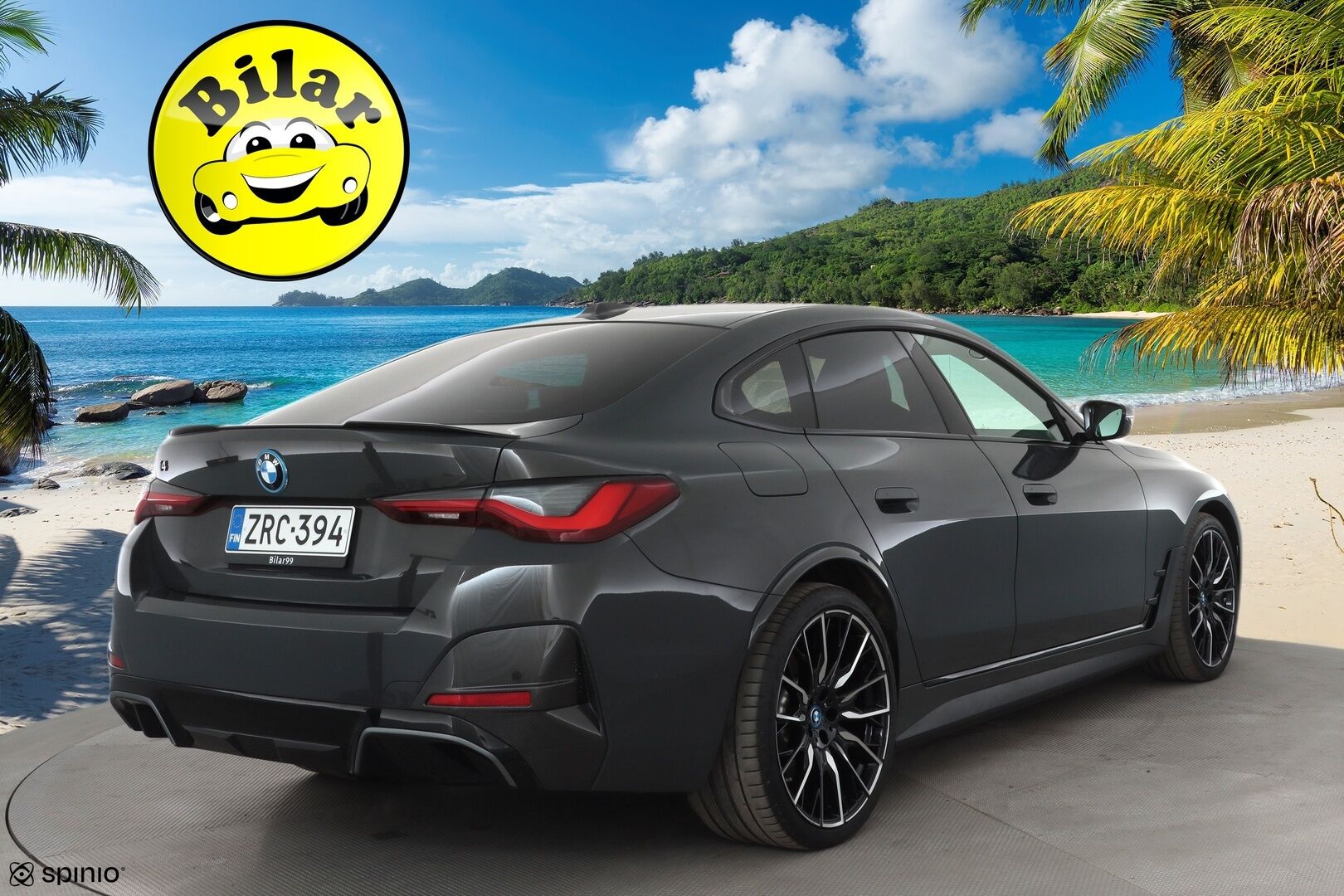 BMW I4 M50 2022 Charged * ACC / H&K / 360° / M-penkit muistilla / Laser Light / Comfort Access / Akuston esilämmitys / Navi * - Merkkihuollettu / Akku kuntotarkastettu / Supervarusteet